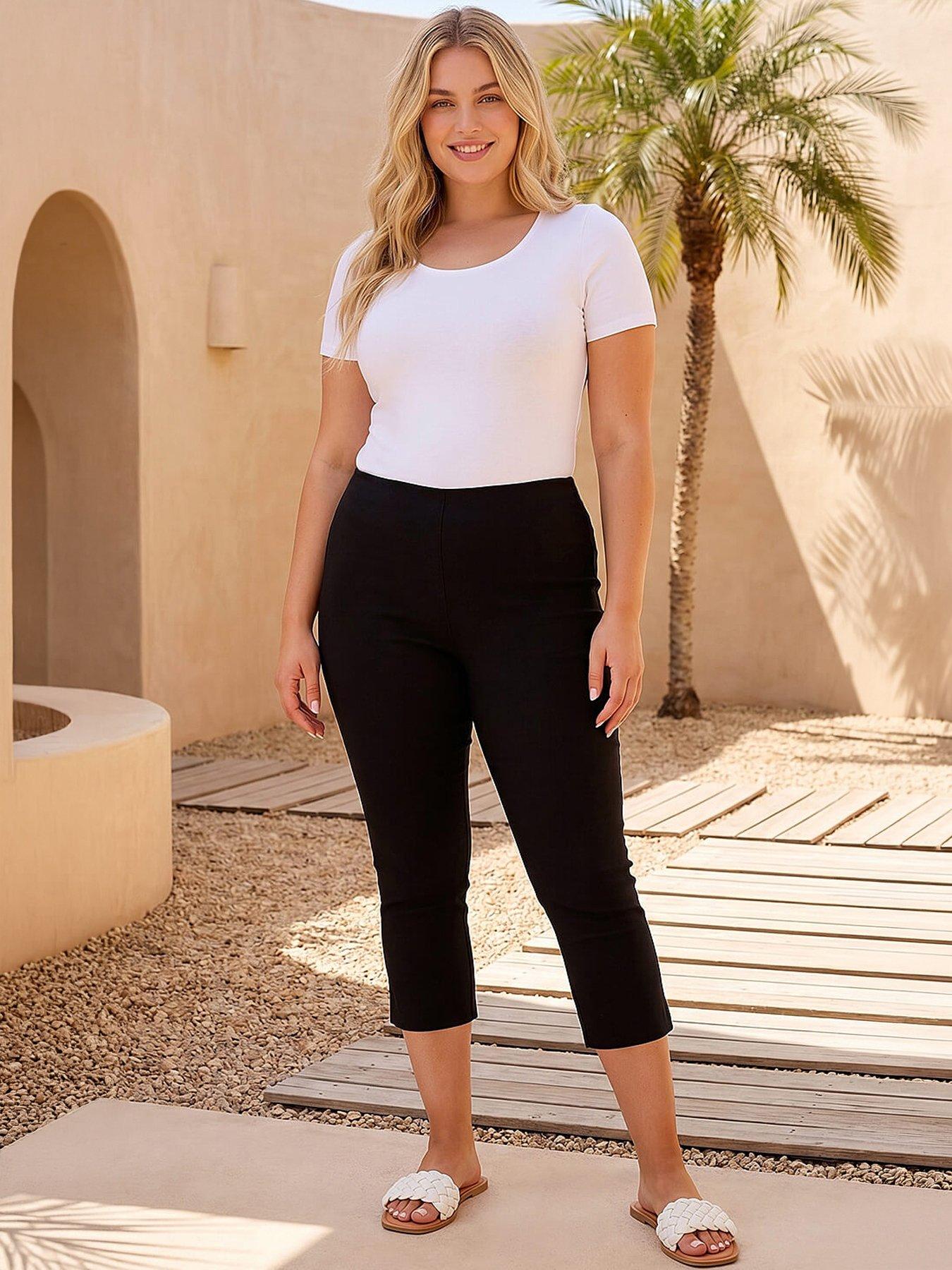 roman-curve-cropped-elastic-waist-stretch-trouser-black