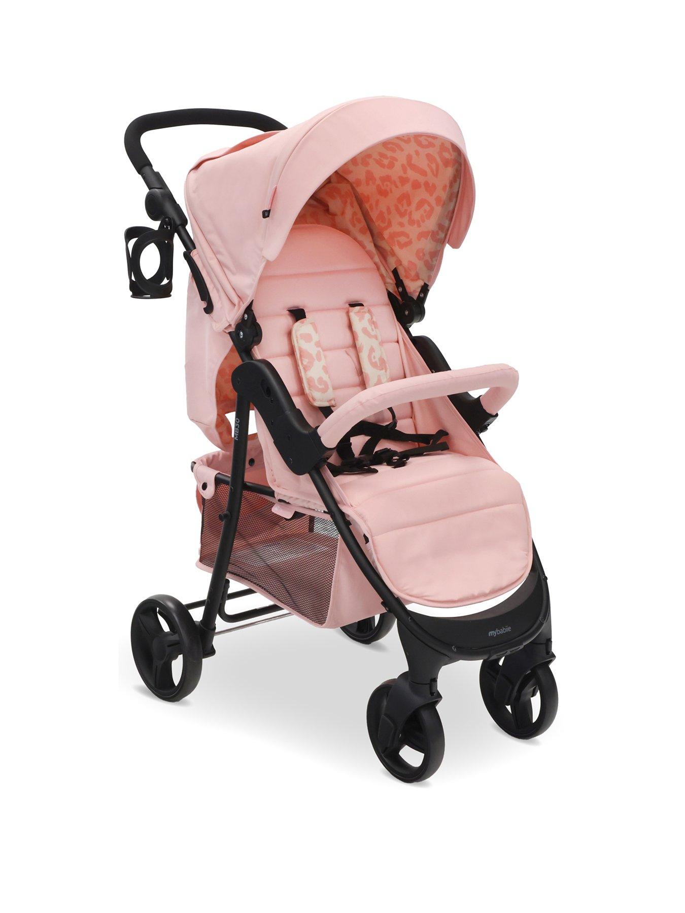 undefined MB30 Plus Pushchair - Pink Leopard