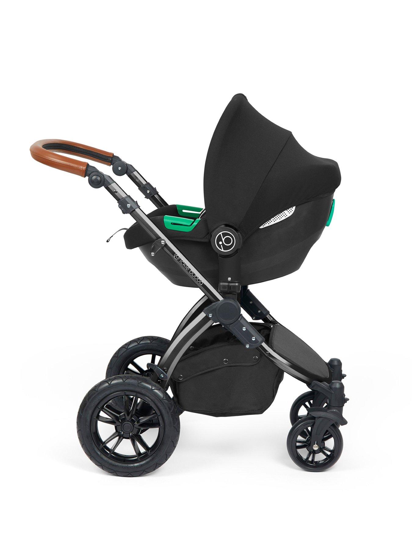 Image 6 of 7 of Ickle Bubba Stomp Luxe Aio, I-Size &amp; Isofix Base - Black / Charcoal Grey / Tan