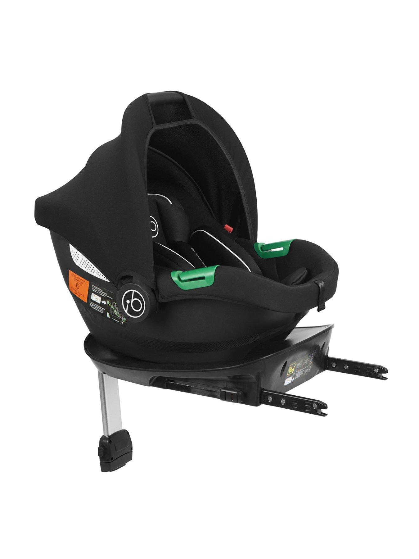 Image 7 of 7 of Ickle Bubba Stomp Luxe Aio, I-Size &amp; Isofix Base - Black / Charcoal Grey / Tan