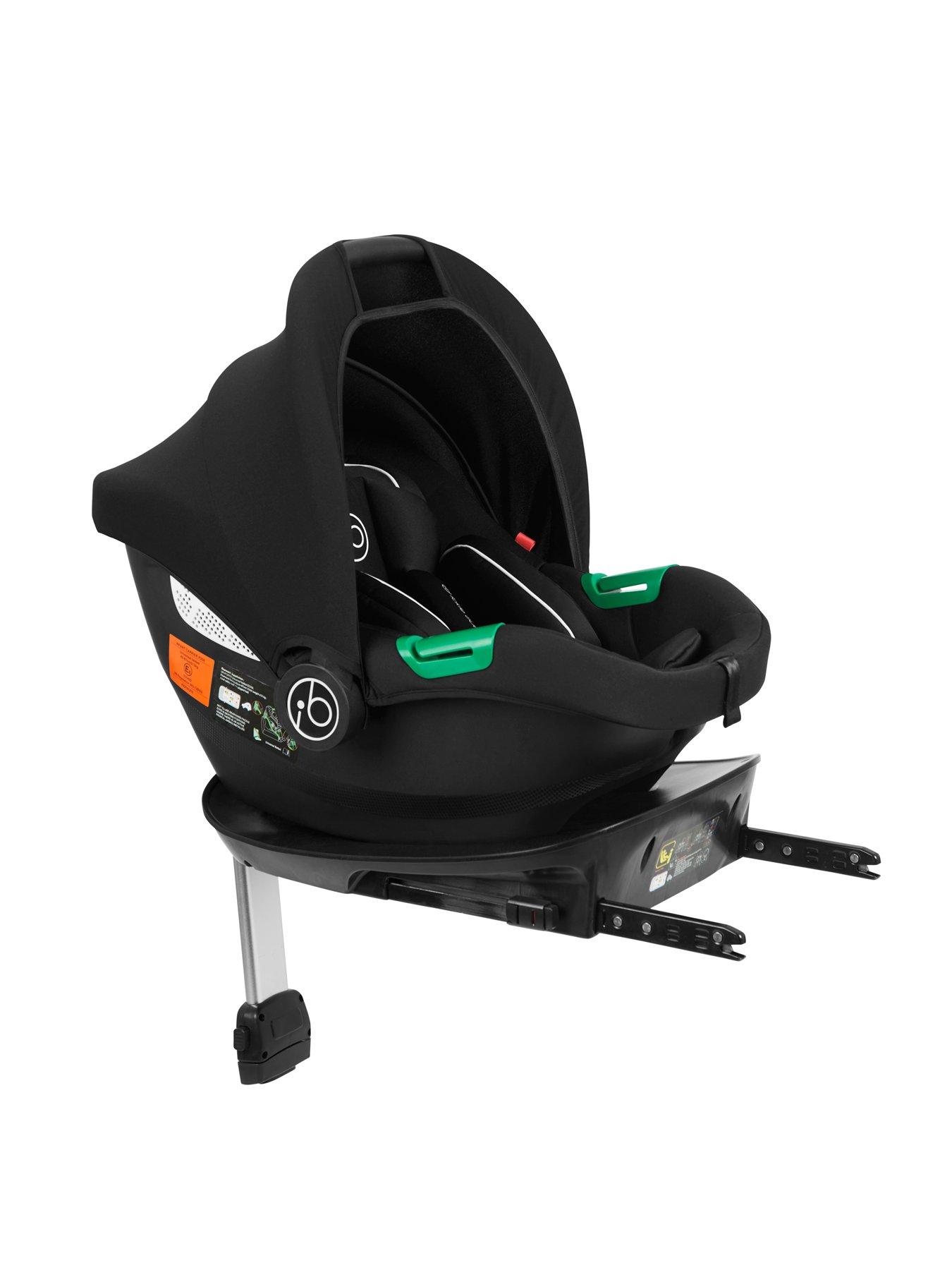 Image 7 of 7 of Ickle Bubba Stomp Luxe 12 Piece Travel System with i-Size Cirrus Car Seat &amp; ISOFIX Base - Black / Midnight / Black
