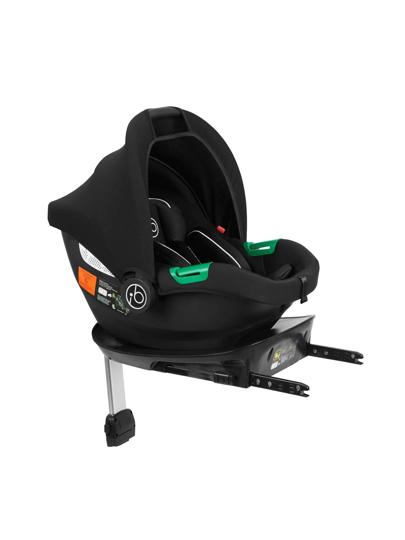 Image 7 of 7 of Ickle Bubba Stomp Luxe 12 Piece Travel System with i-Size Cirrus Car Seat &amp; ISOFIX Base - Silver / Charcoal Grey / Tan