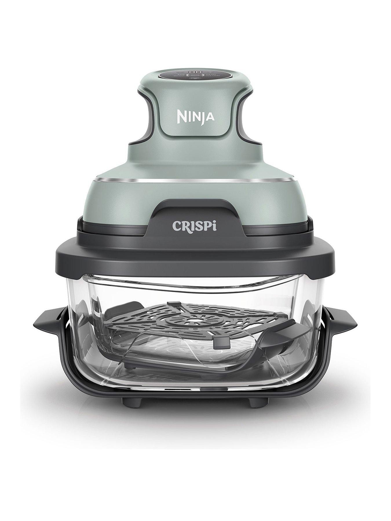 undefined CRISPi 4-in-1 Portable Glass Air Fryer - Sage [FN101UKSG]