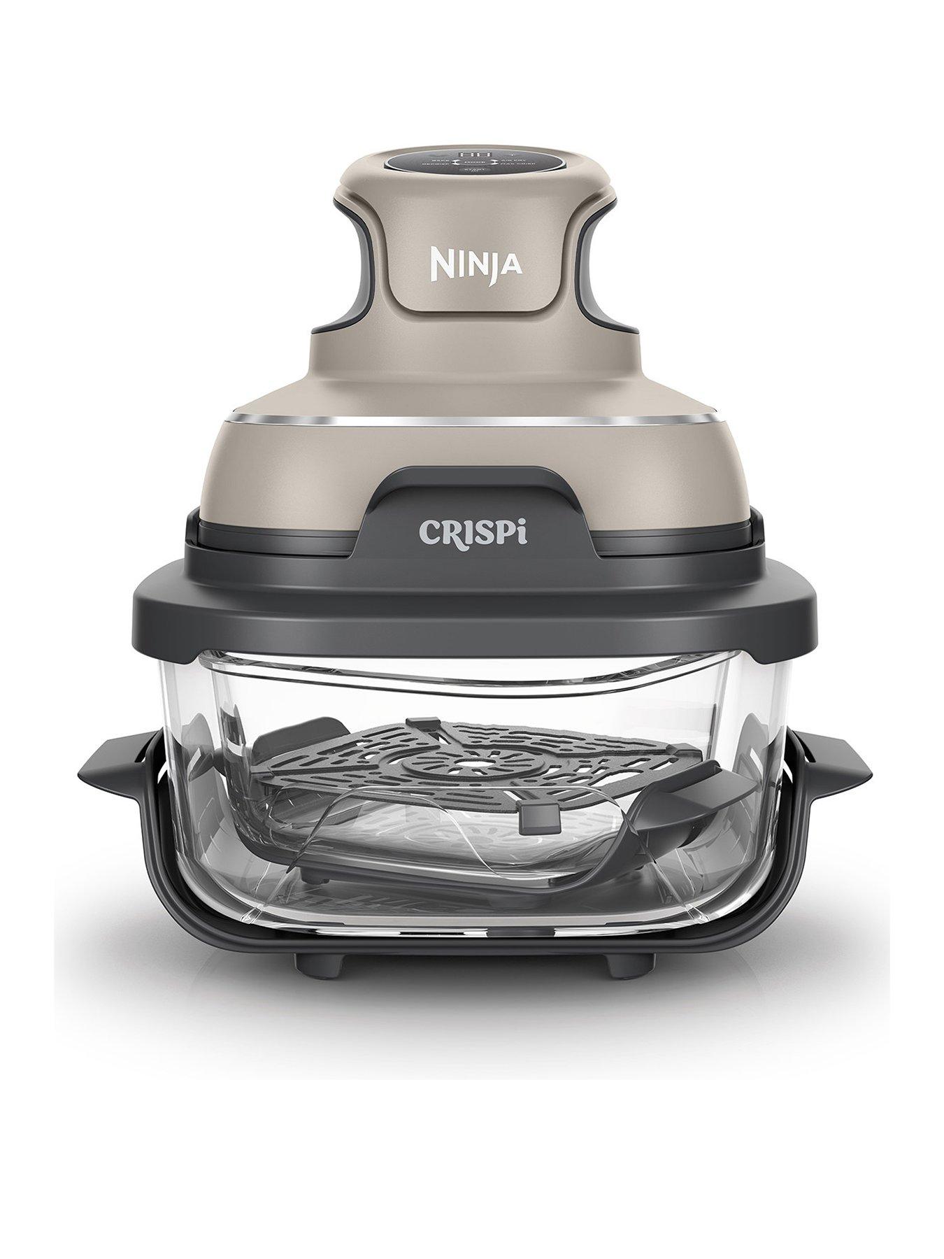 undefined CRISPi 4-in-1 Portable Glass Air Fryer - Stone [FN101UKST]