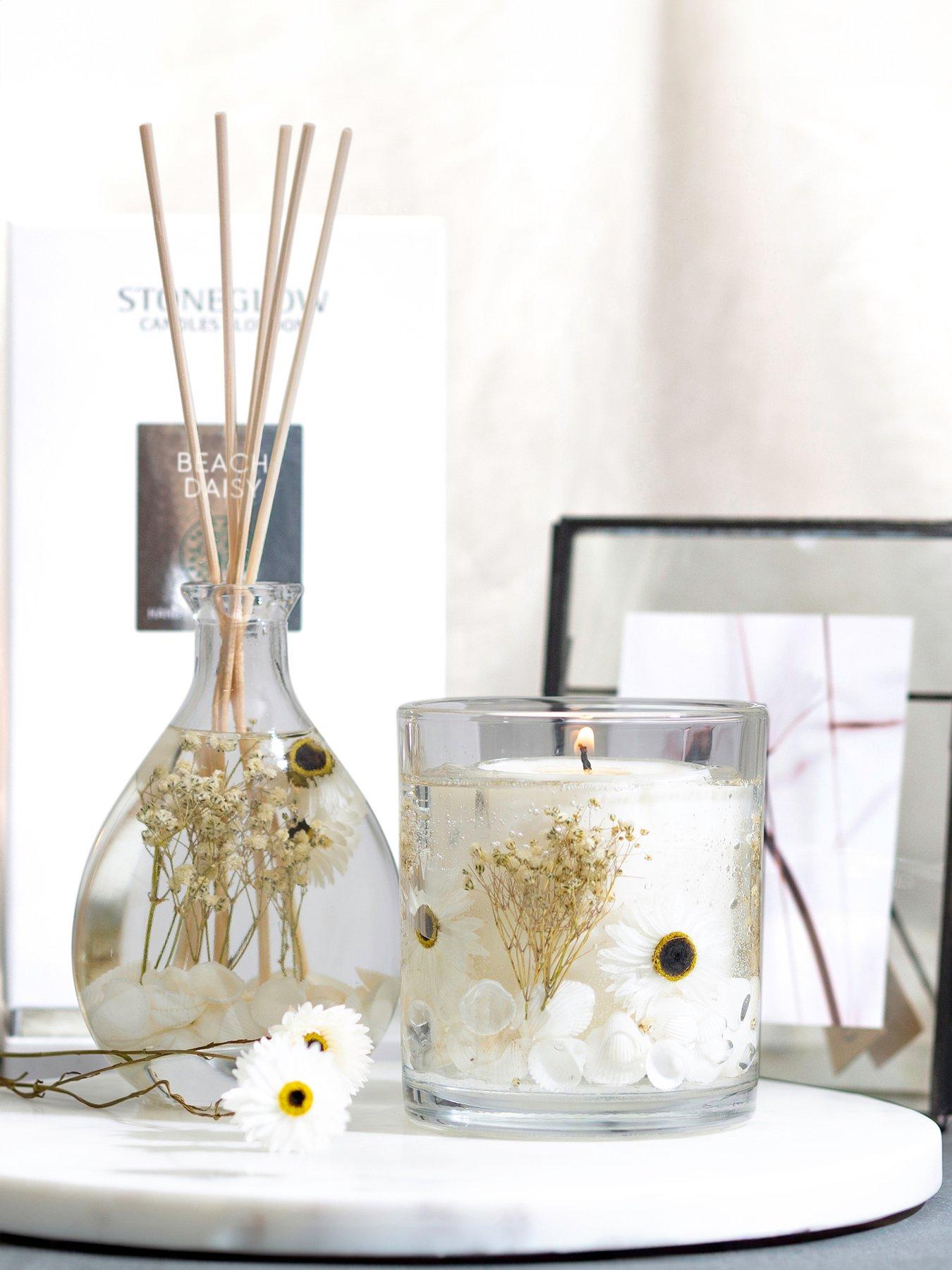 undefined Natures Gift Natural Wax Gel Beach Daisy Candle
