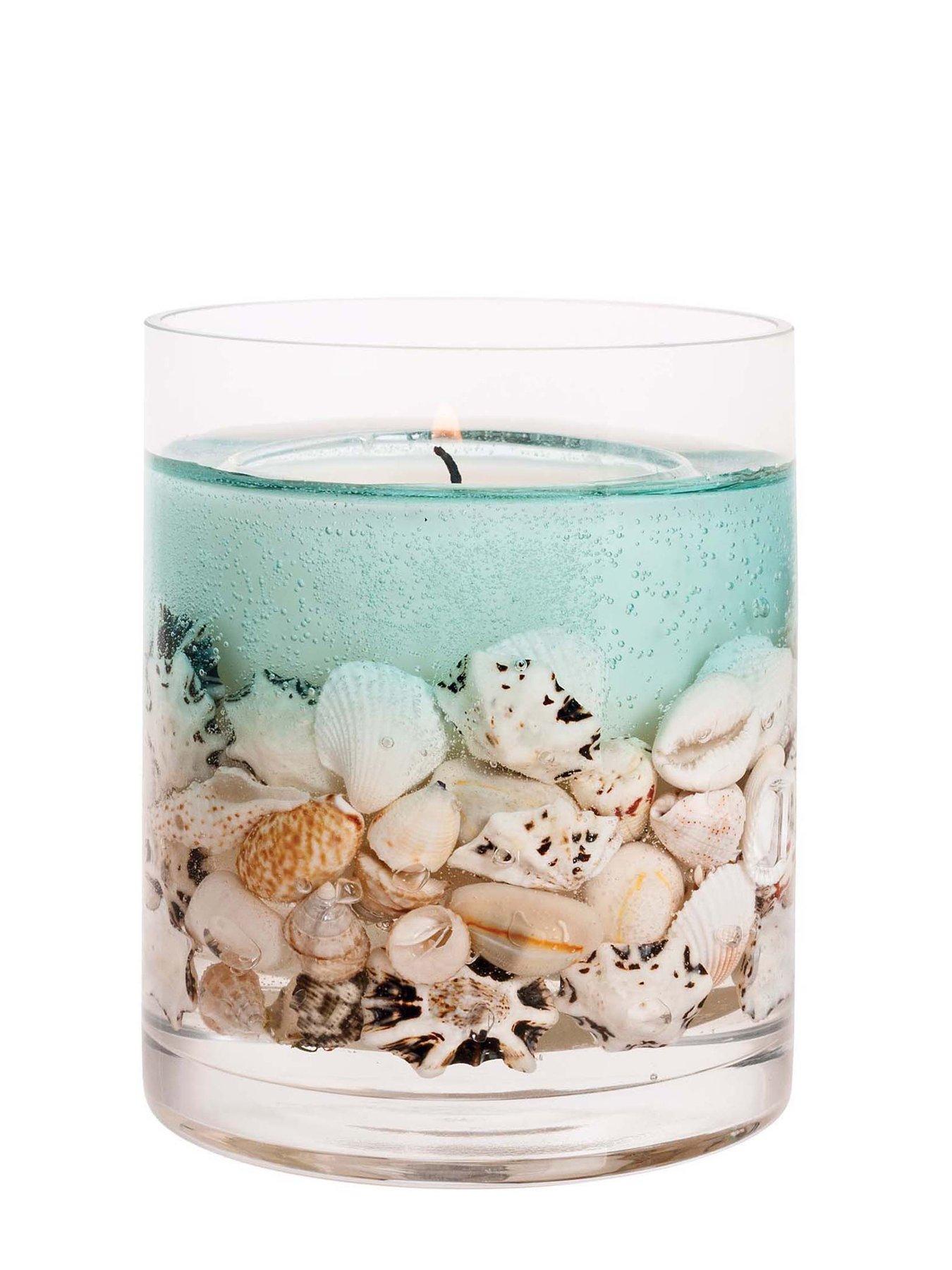 Stoneglow Natures Gift Natural Wax Gel Ocean Candle