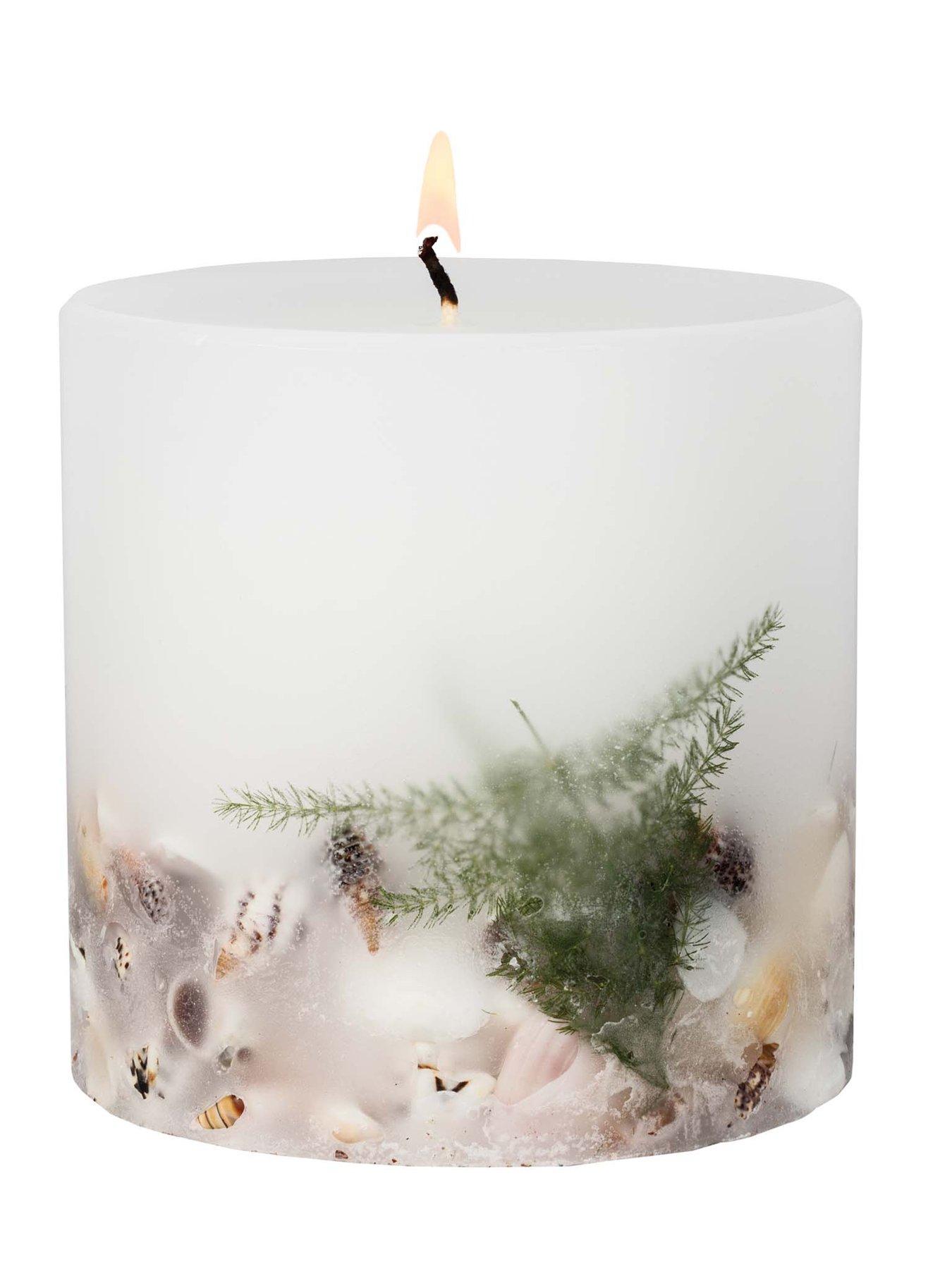 undefined Natures Gift Ocean Pillar Candle