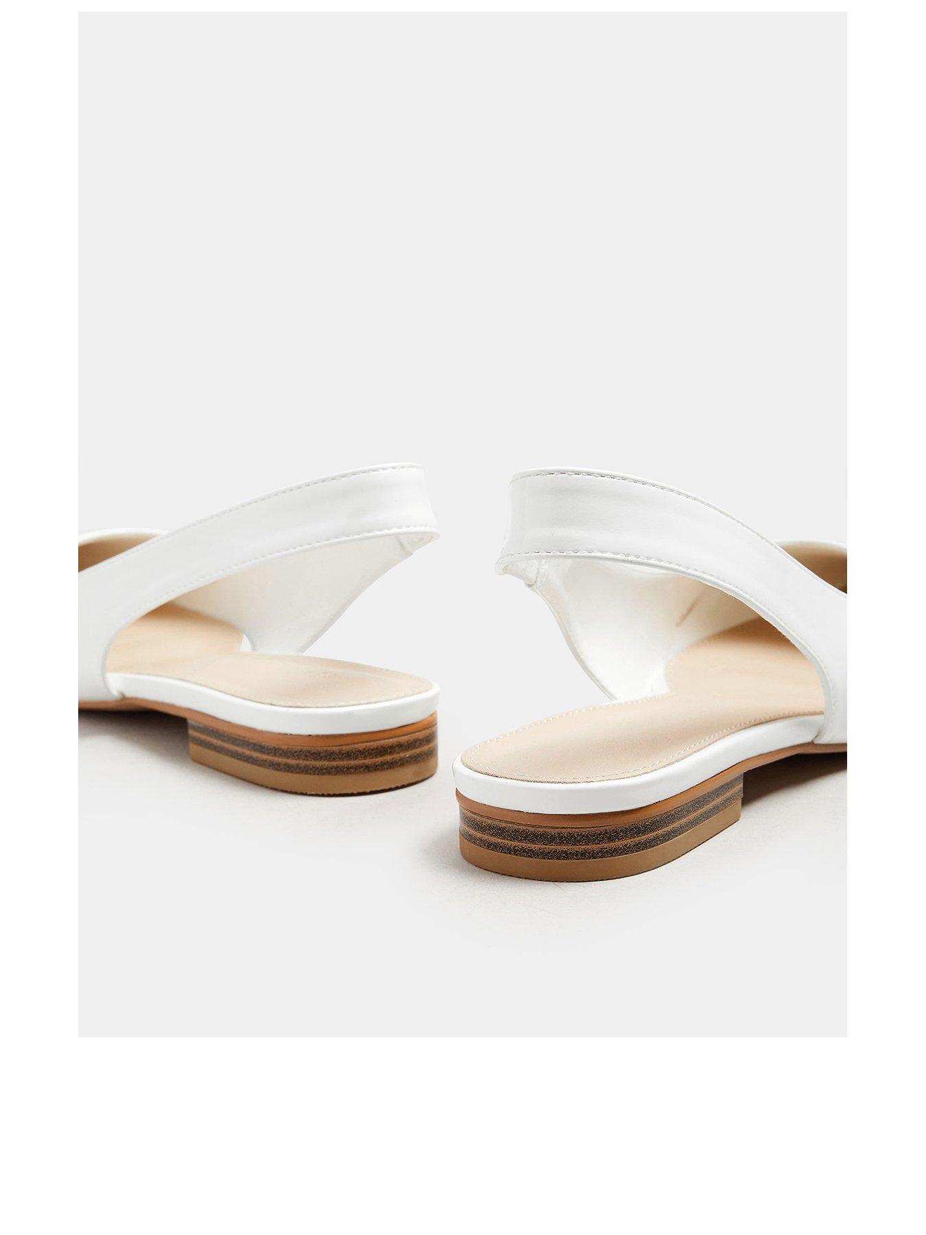 Image 3 of 4 of Long Tall Sally Flat Patent Pointed Toe Slingbacks