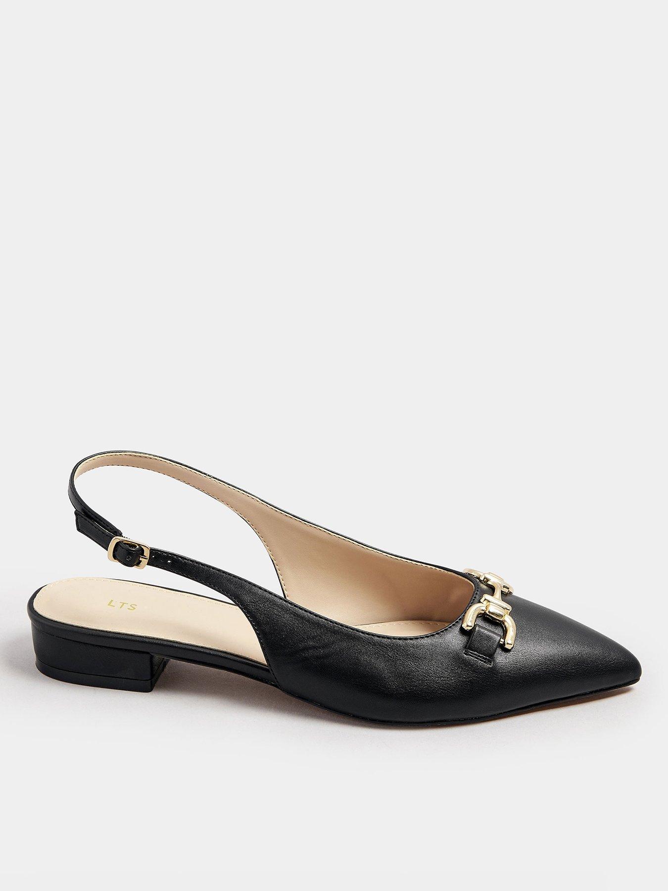 undefined Metal Trim Slingbacks
