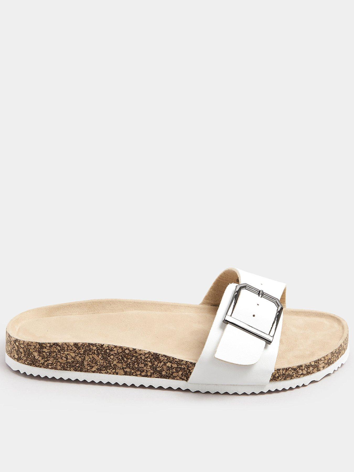 undefined Single Buckle Footbed Sandal