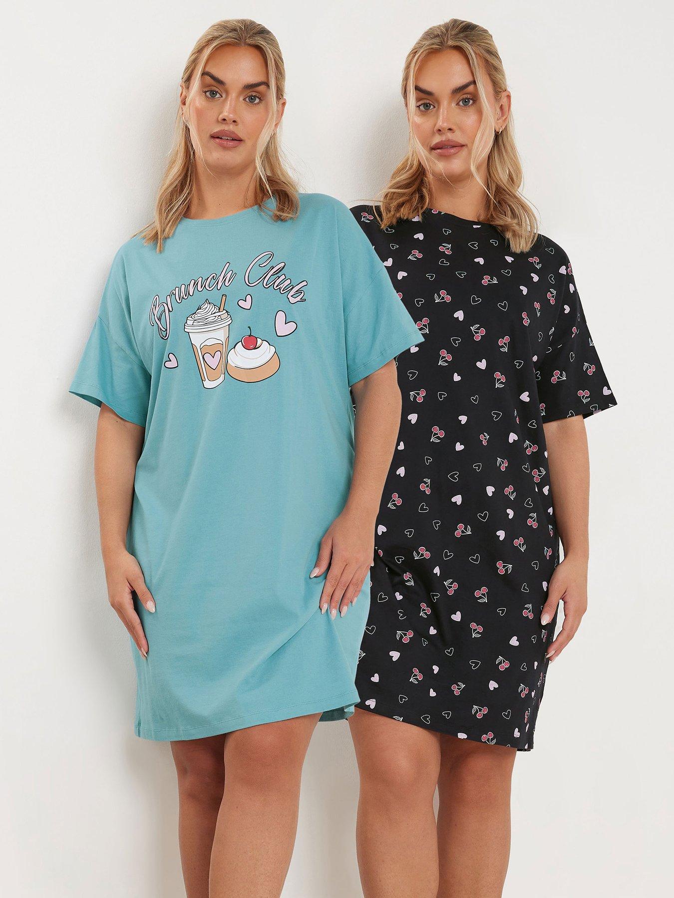 undefined Curve 2 Pack Brunch Club Sleeptee