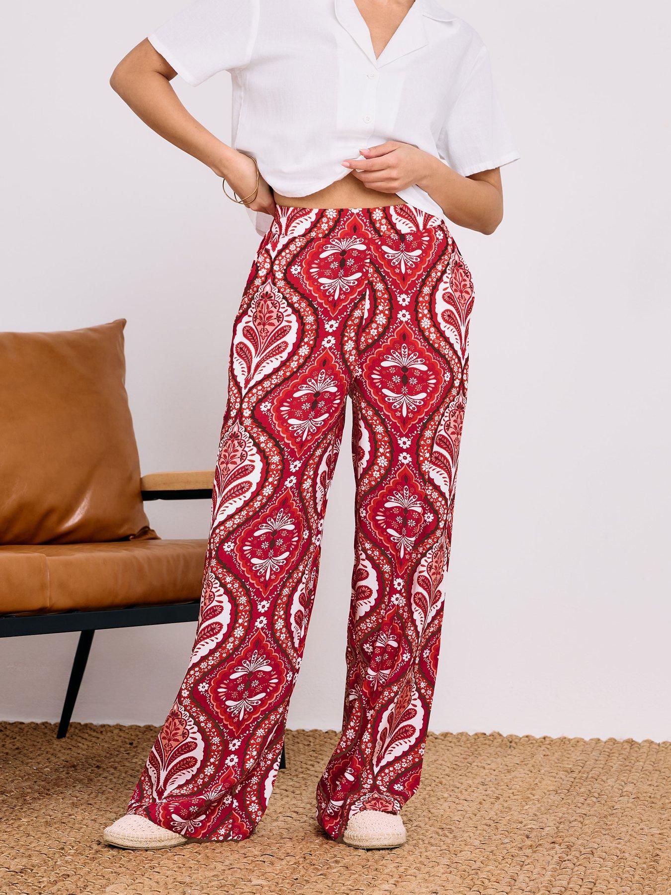 undefined Petite Wide Leg Trouser