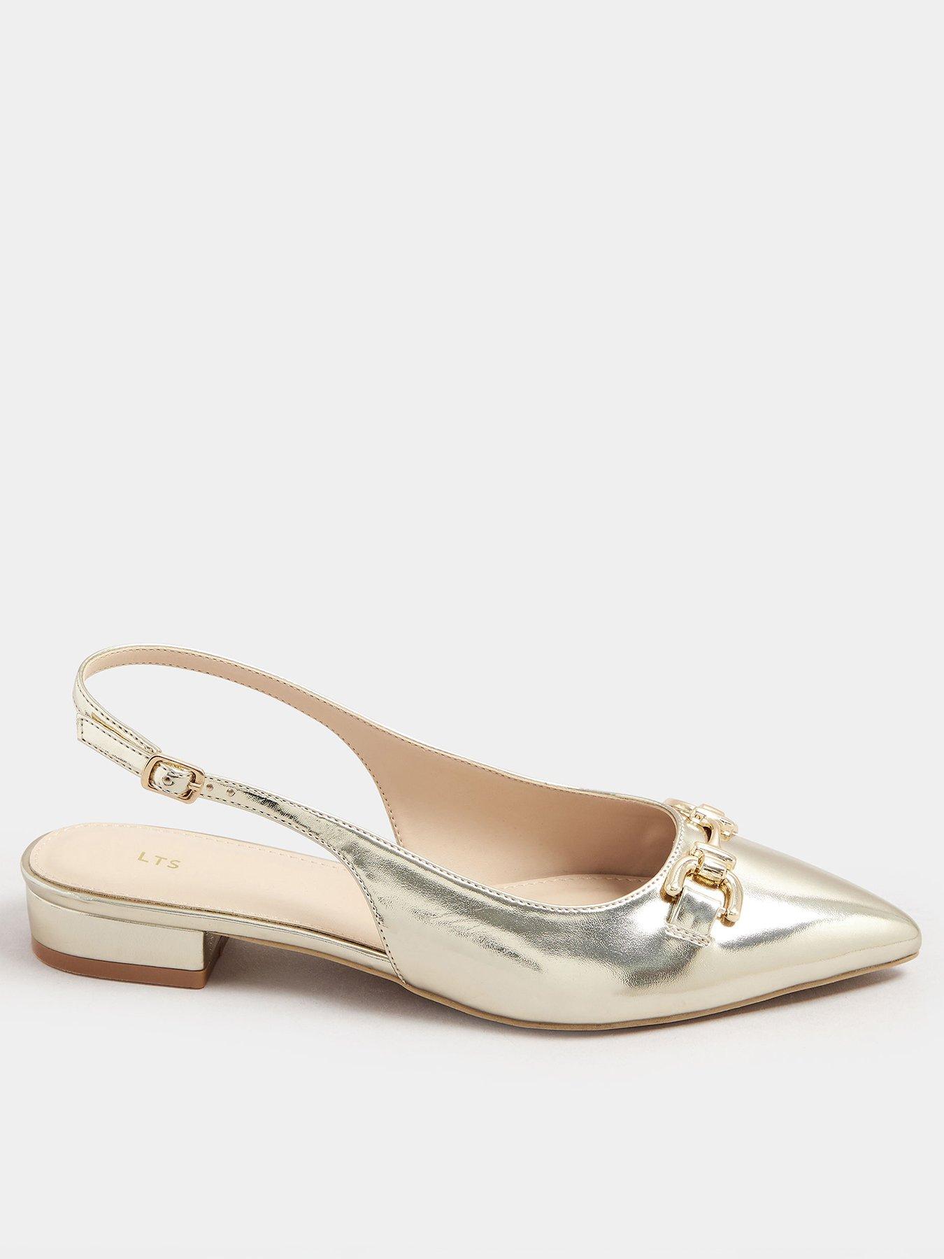 undefined Metal Trim Slingbacks