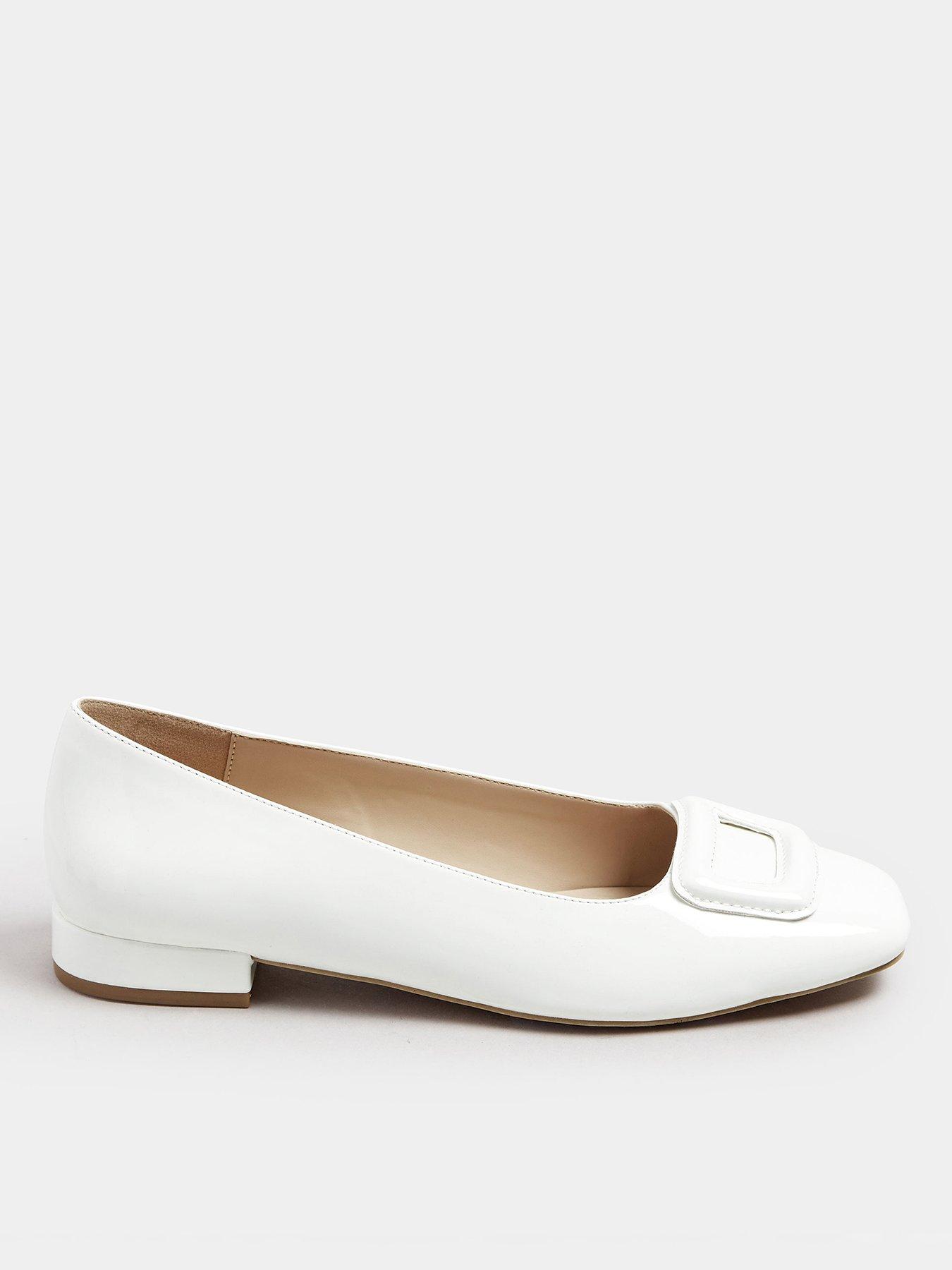 undefined Square Toe Patent Shoe