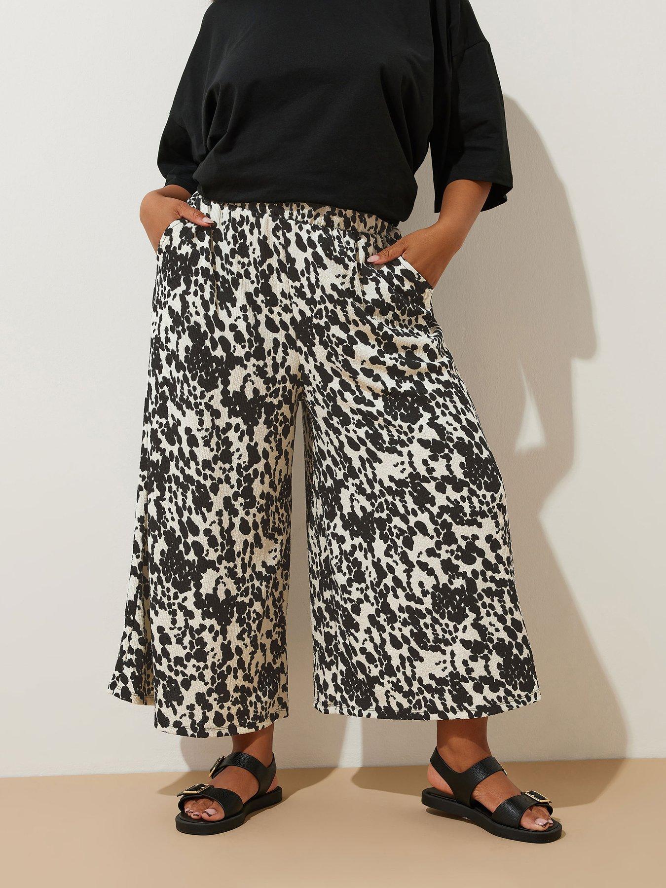 Image 1 of 4 of Yours Curve Jersey Midaxi Culotte
