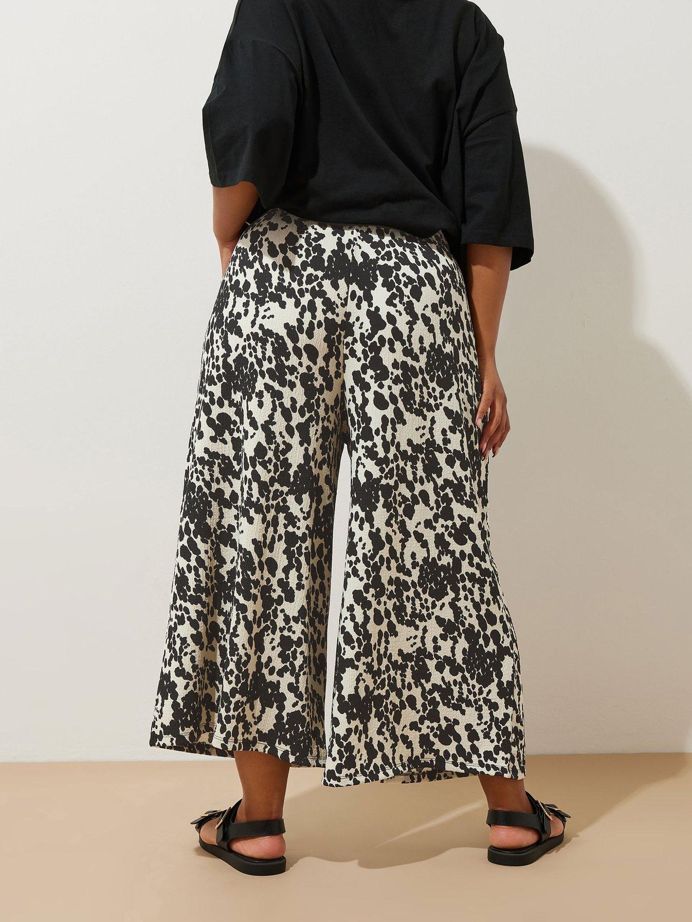 Image 2 of 4 of Yours Curve Jersey Midaxi Culotte