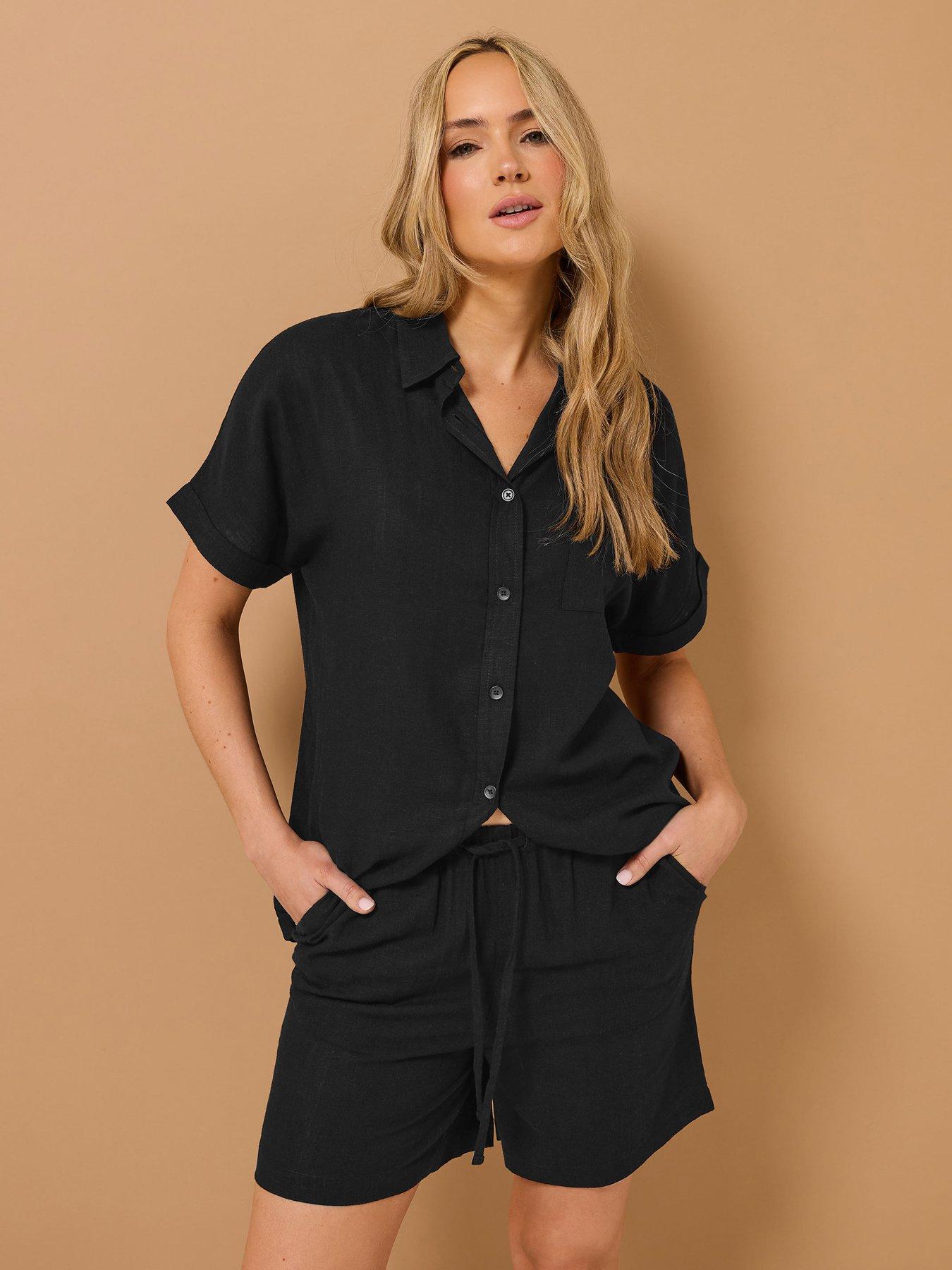 undefined Tall Linen Short