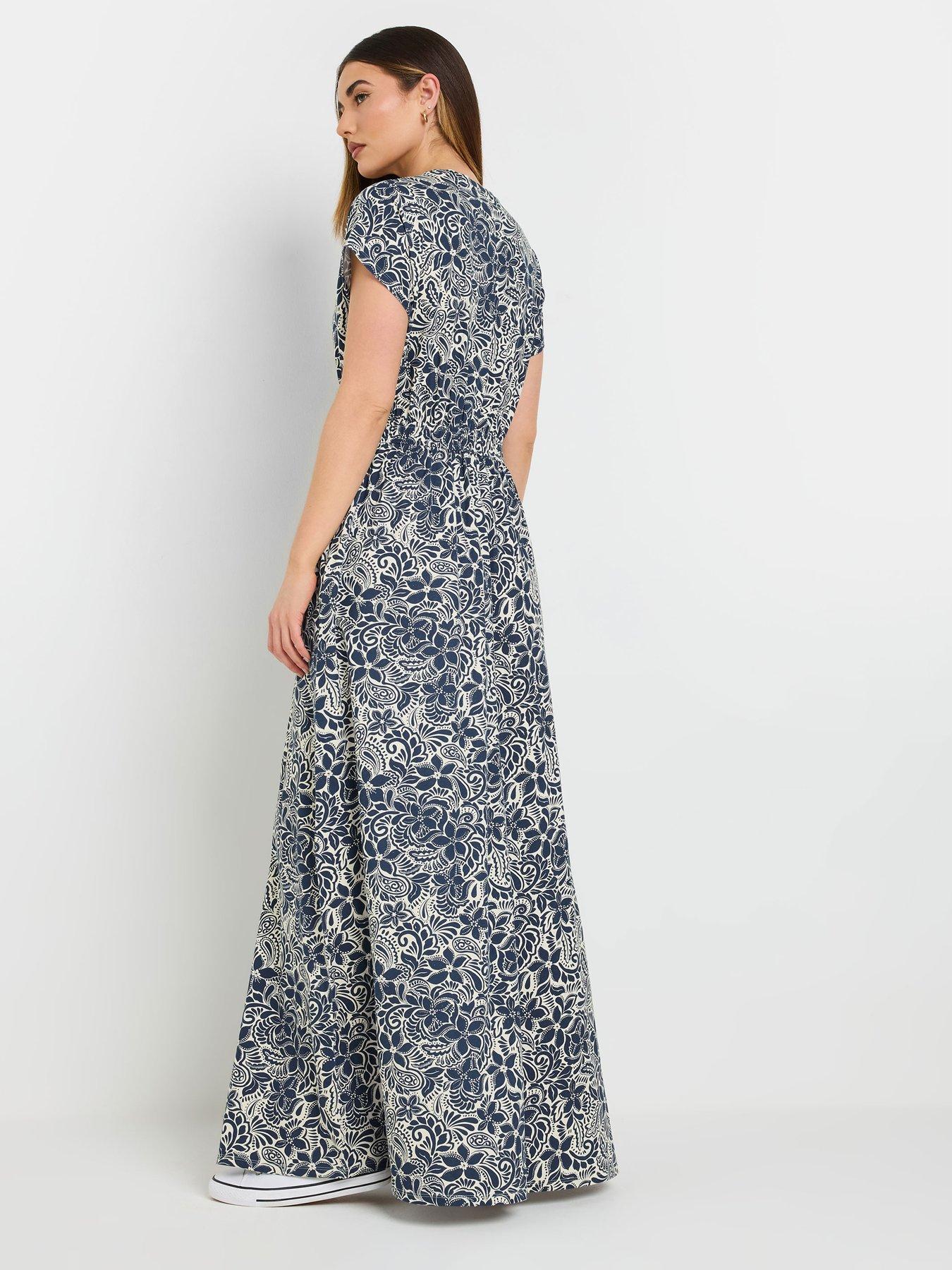 Image 2 of 4 of Long Tall Sally Tall Shirred Waist Dress