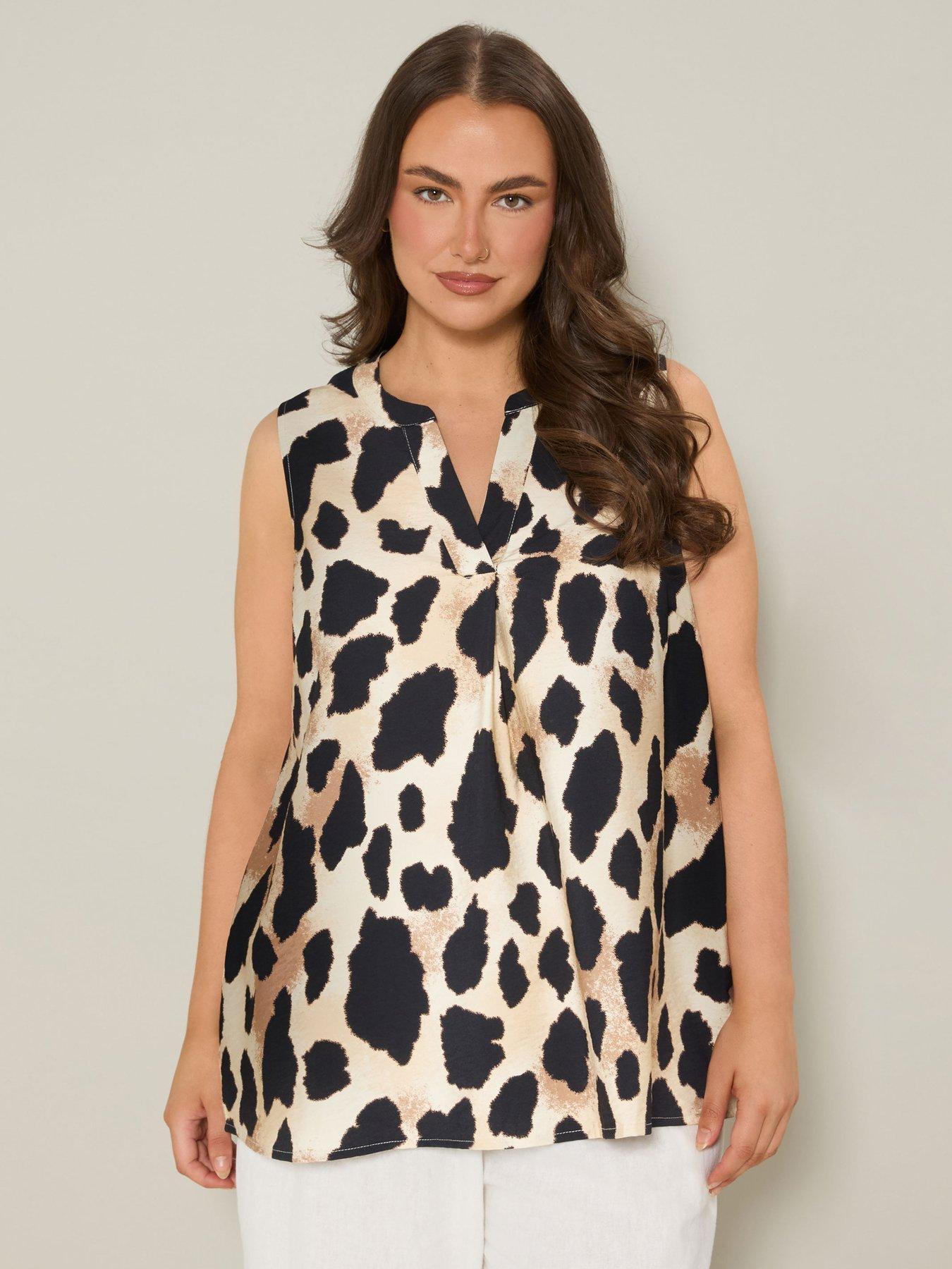 undefined Pleat Swing Vest - Natural