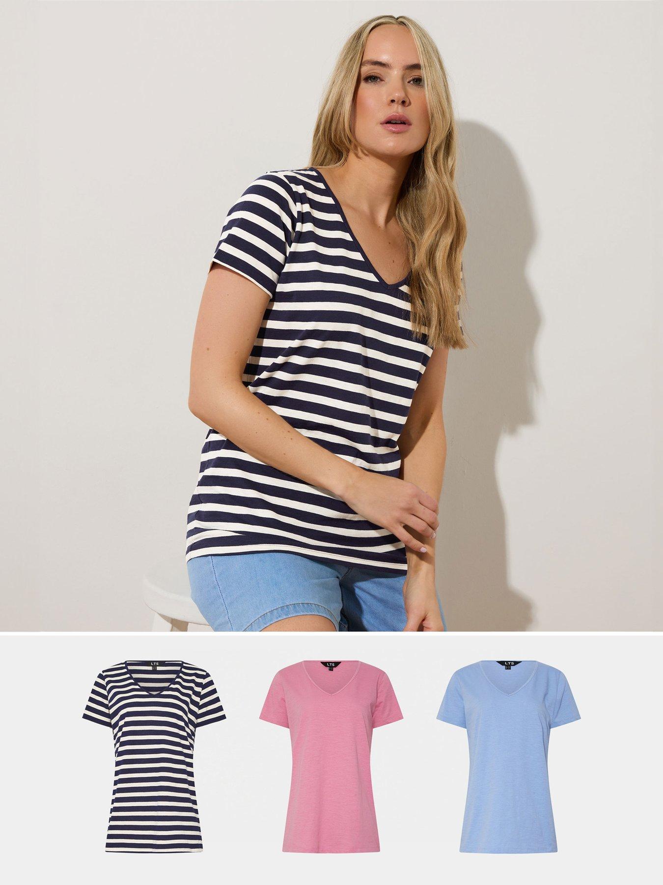 undefined Tall 3 Pack Slub T-Shirt