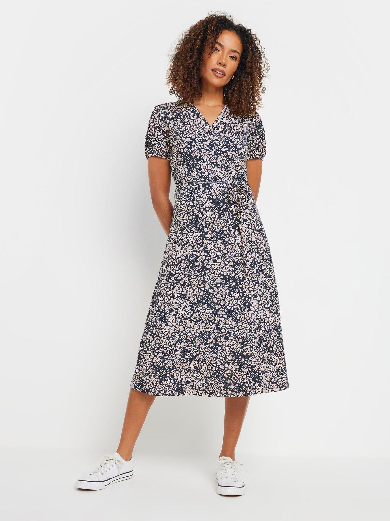 undefined Jersey Wrap Dress