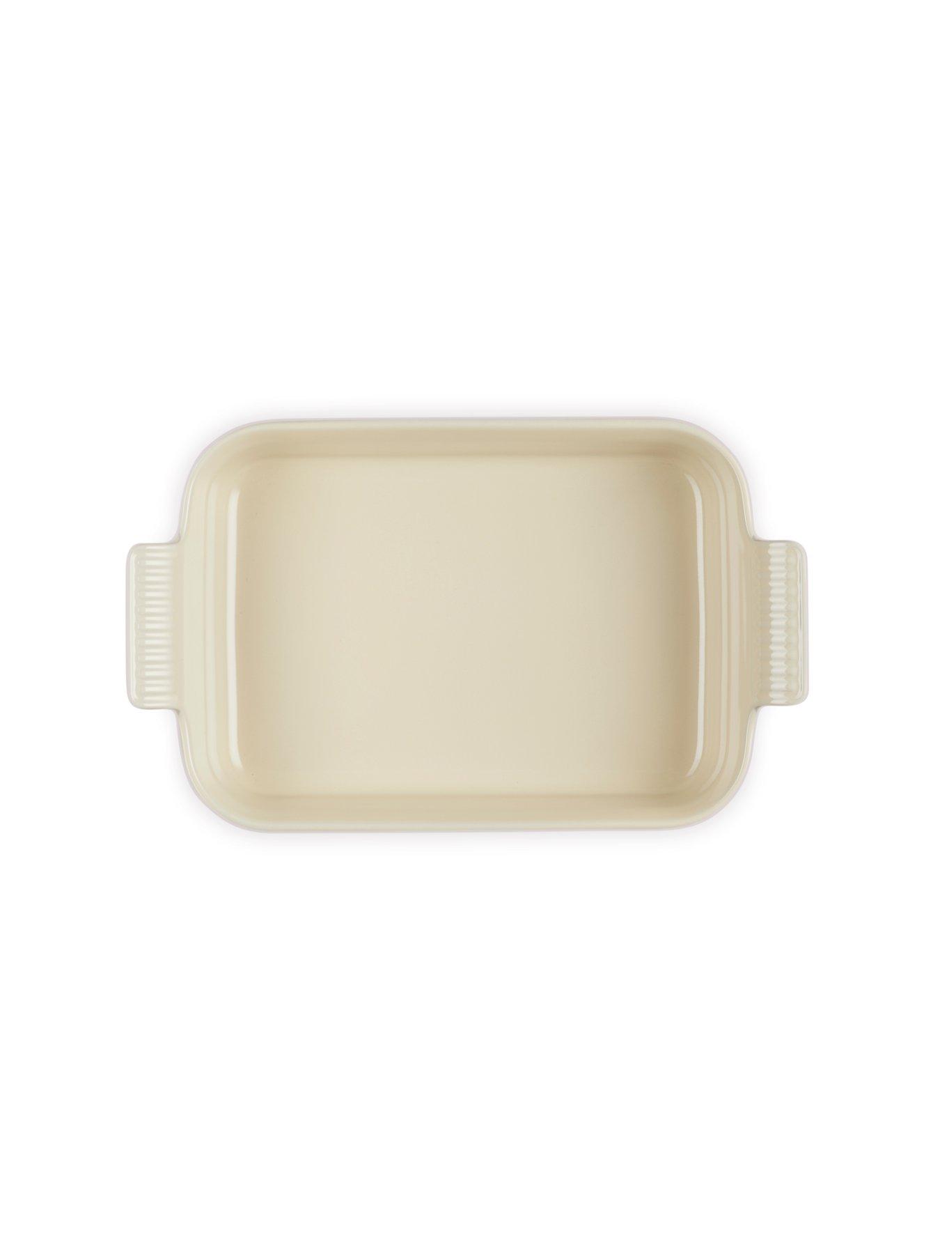 Image 5 of 5 of Le Creuset Heritage Stoneware 26 cm Deep Rectangular Dish - Pink