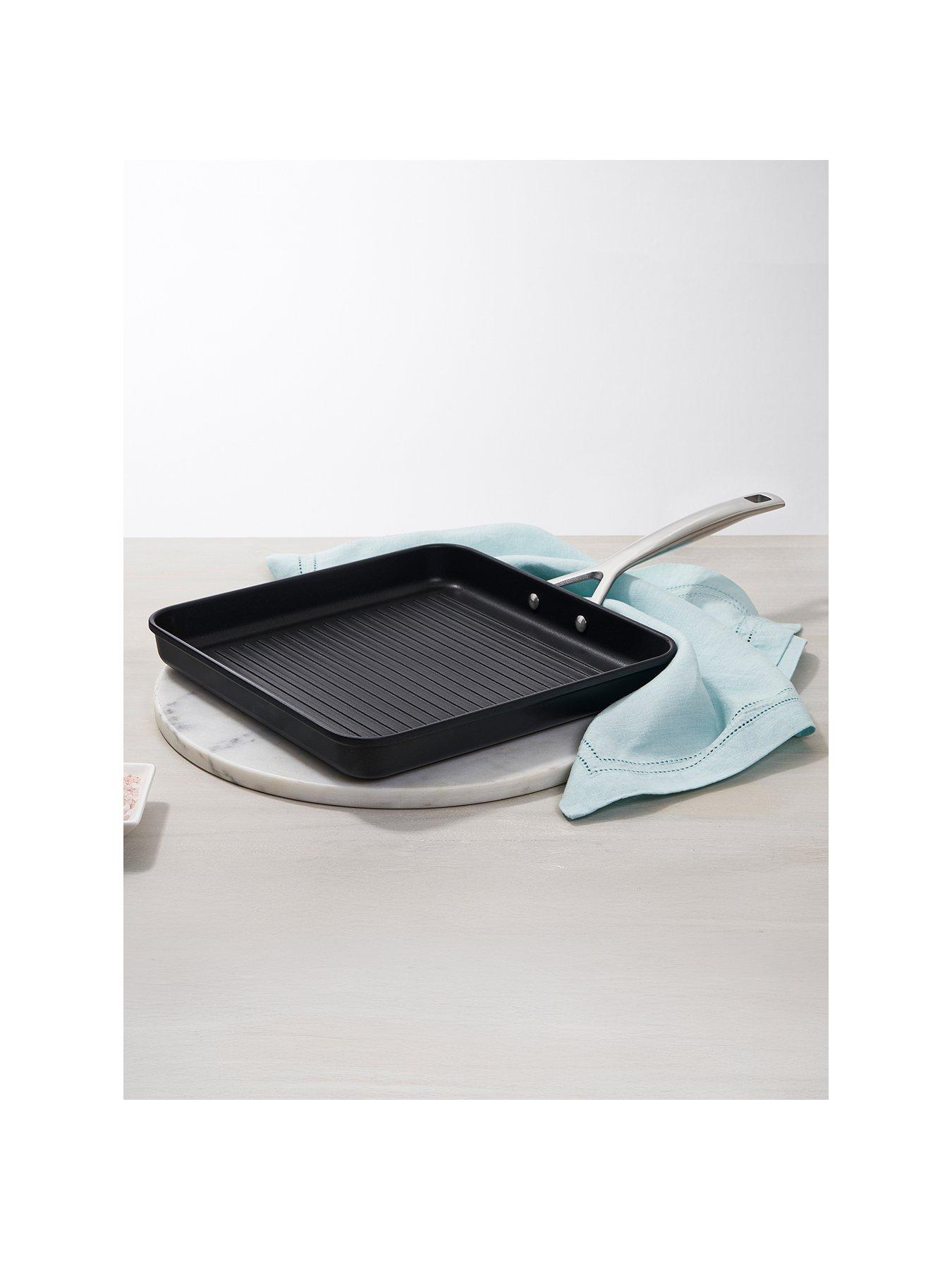 undefined Hard Anodised Aluminium 28 cm Square Griddle Pan
