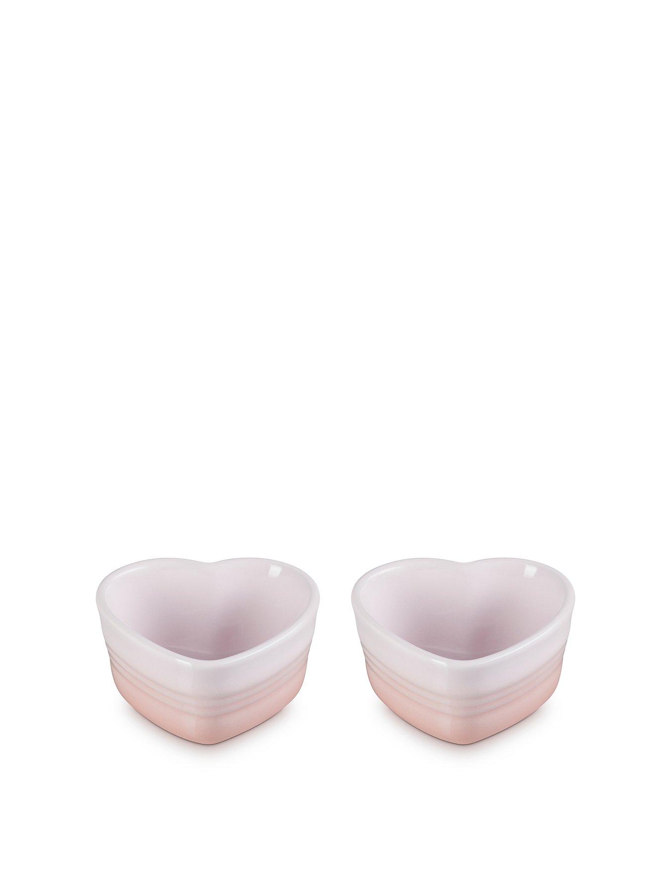 undefined Set Of 2 Heart Ramekins
