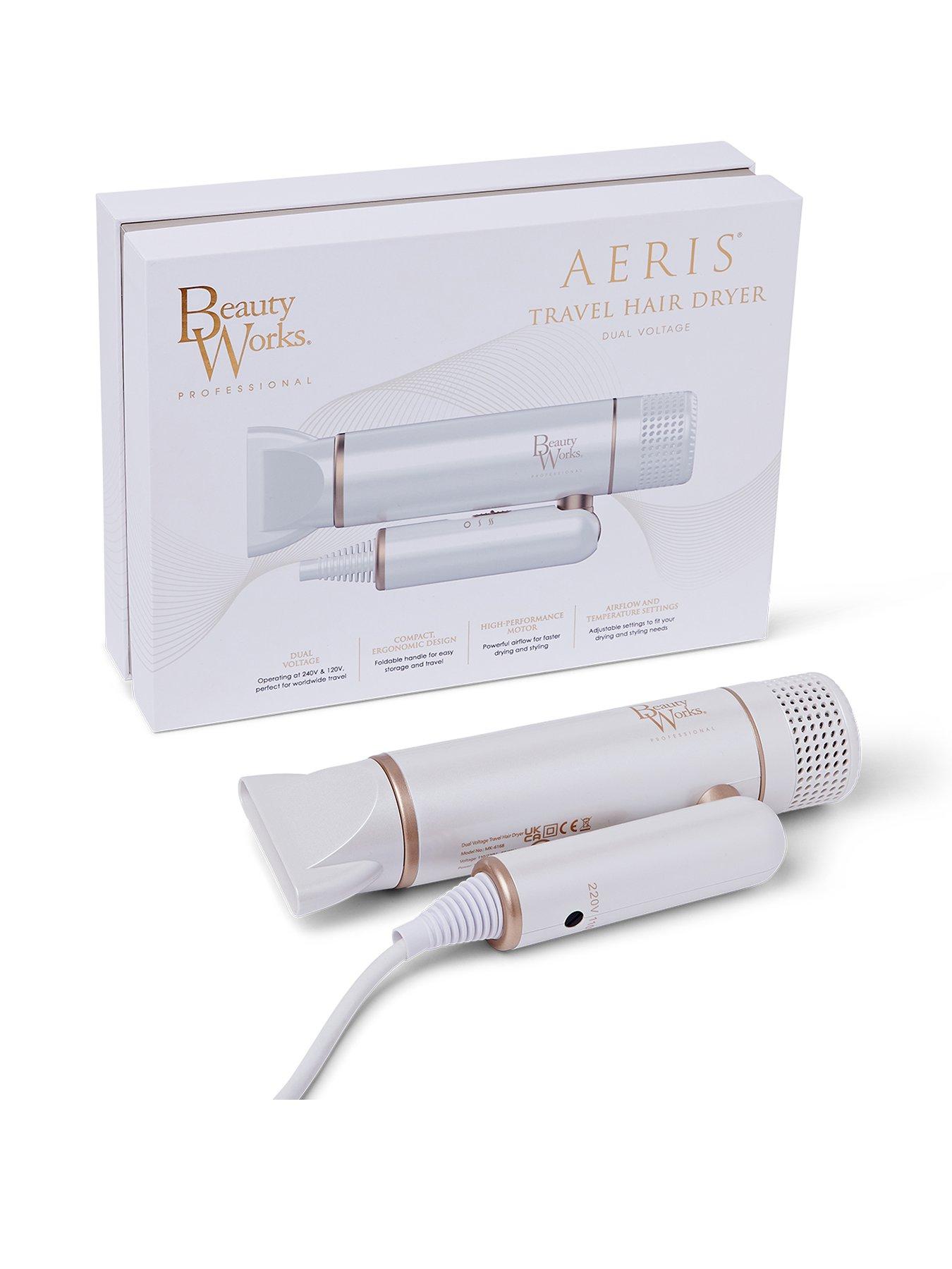 Beauty Works AERIS Travel Hair Dryer