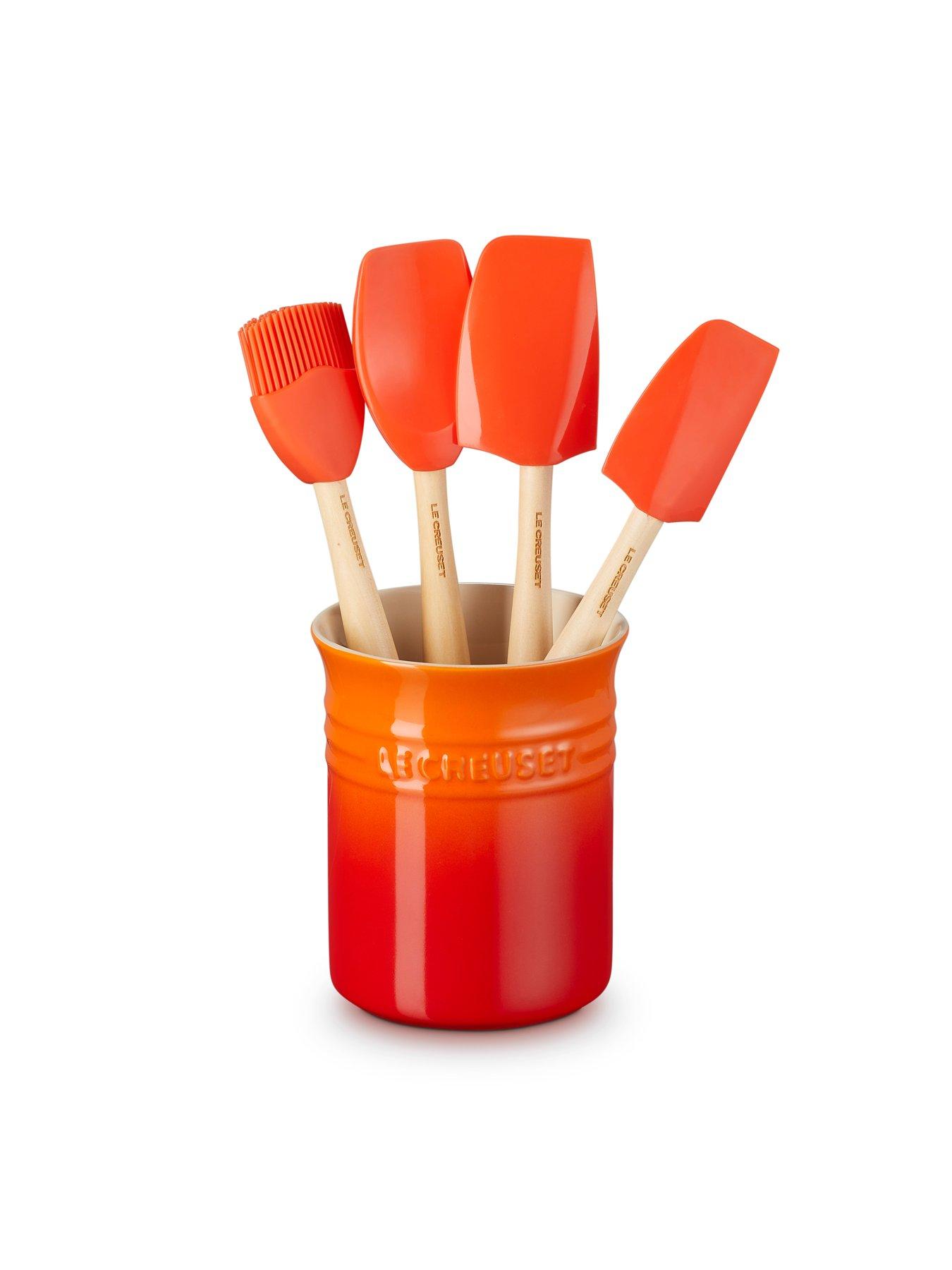 Le Creuset Utensil Jar With 4 X Craft Tools