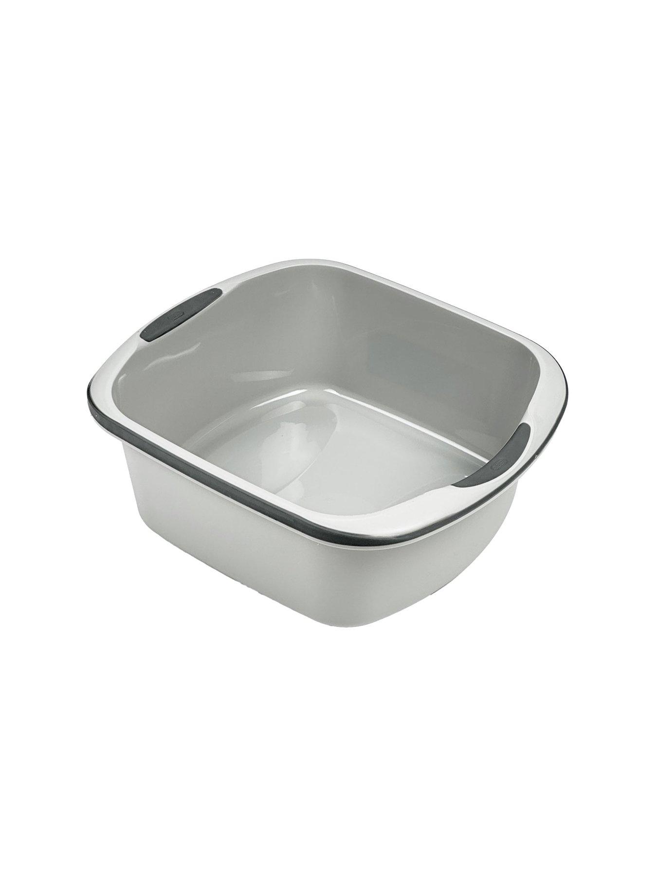 Image 2 of 2 of Addis Microfibre Drying Mat &amp; Drainer And 9.5l Twin Material Bowl Met/graphite
