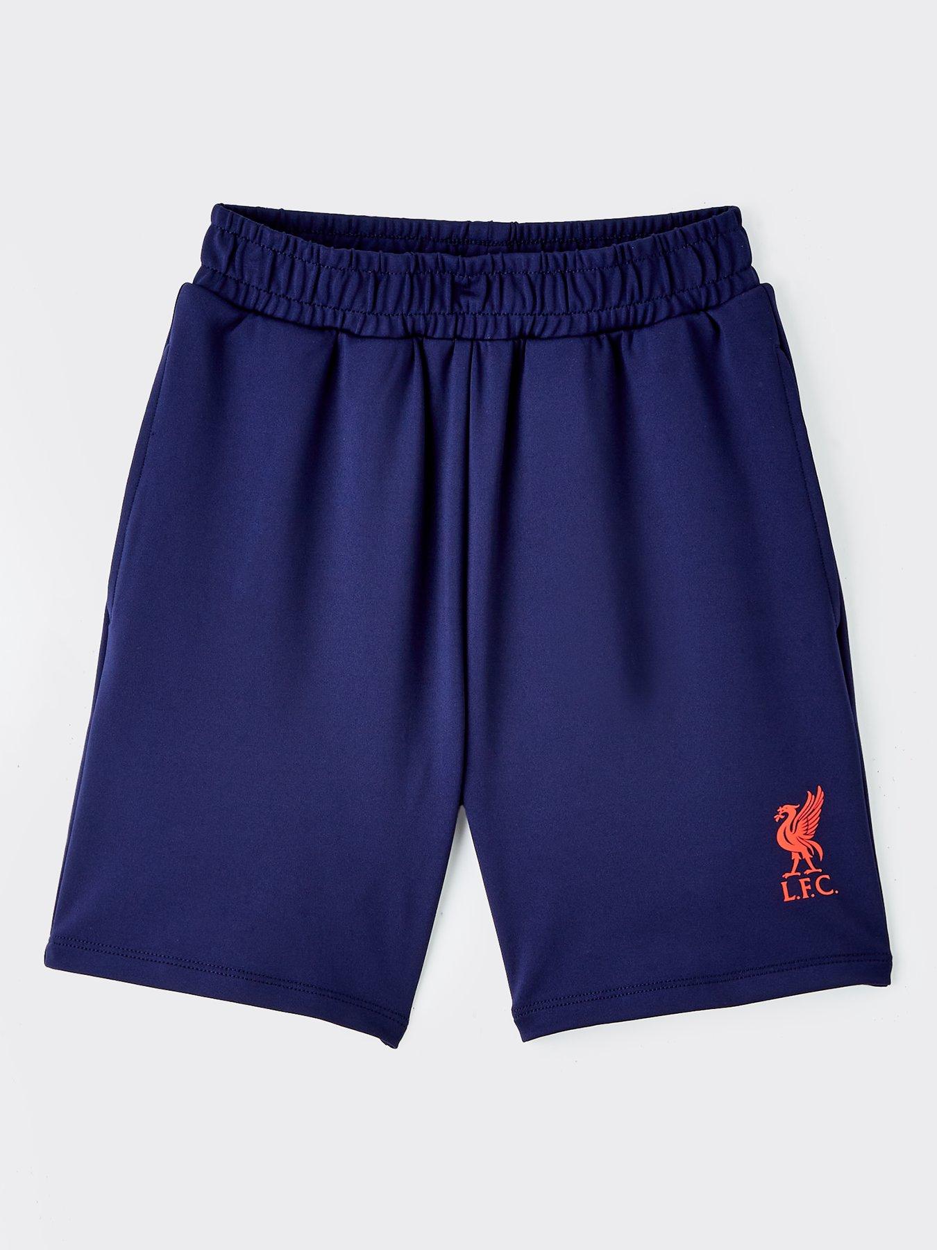 Image 1 of 4 of Liverpool FC Junior Logo Shorts - Navy
