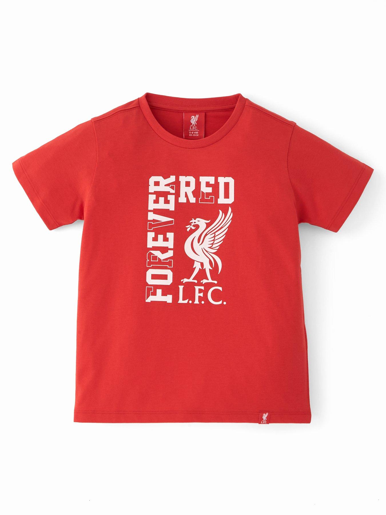 Liverpool FC Junior Short Sleeve Forever T-shirt - Red