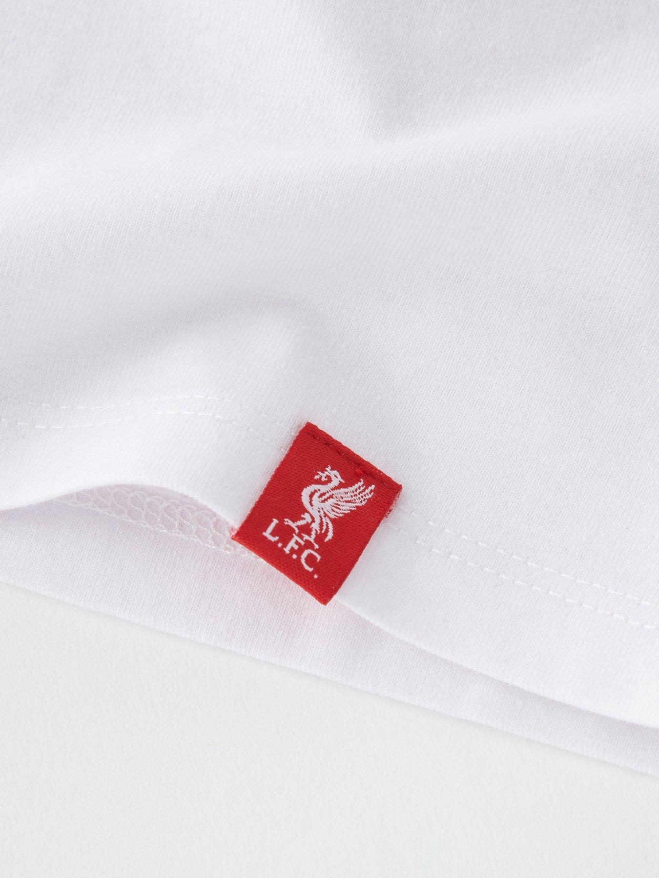 Image 3 of 4 of Liverpool FC Junior Short Sleeve YNWA T-shirt - White