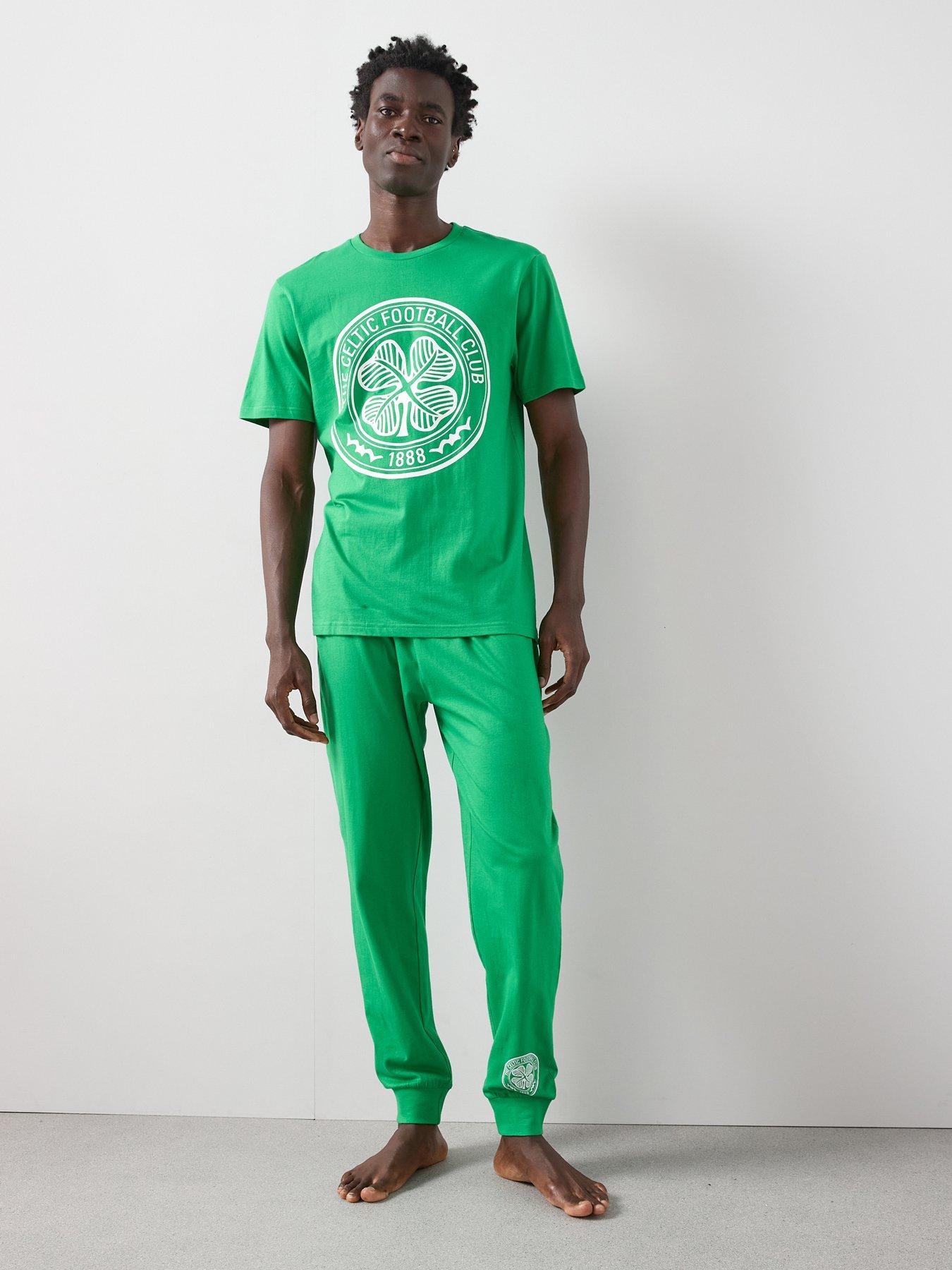 Celtics FC Celtic FC Short Sleeve Pyjama Set - Green