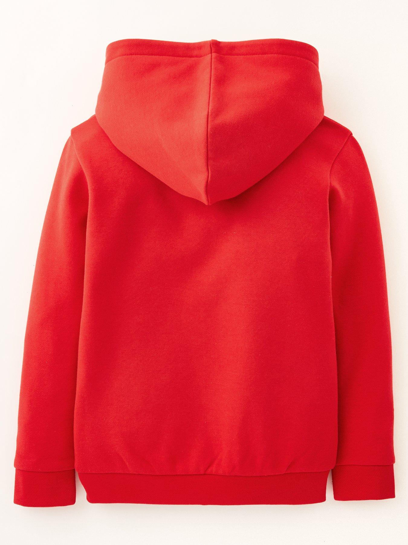 Image 2 of 4 of Liverpool FC Junior Liverbird Hoodie - Red