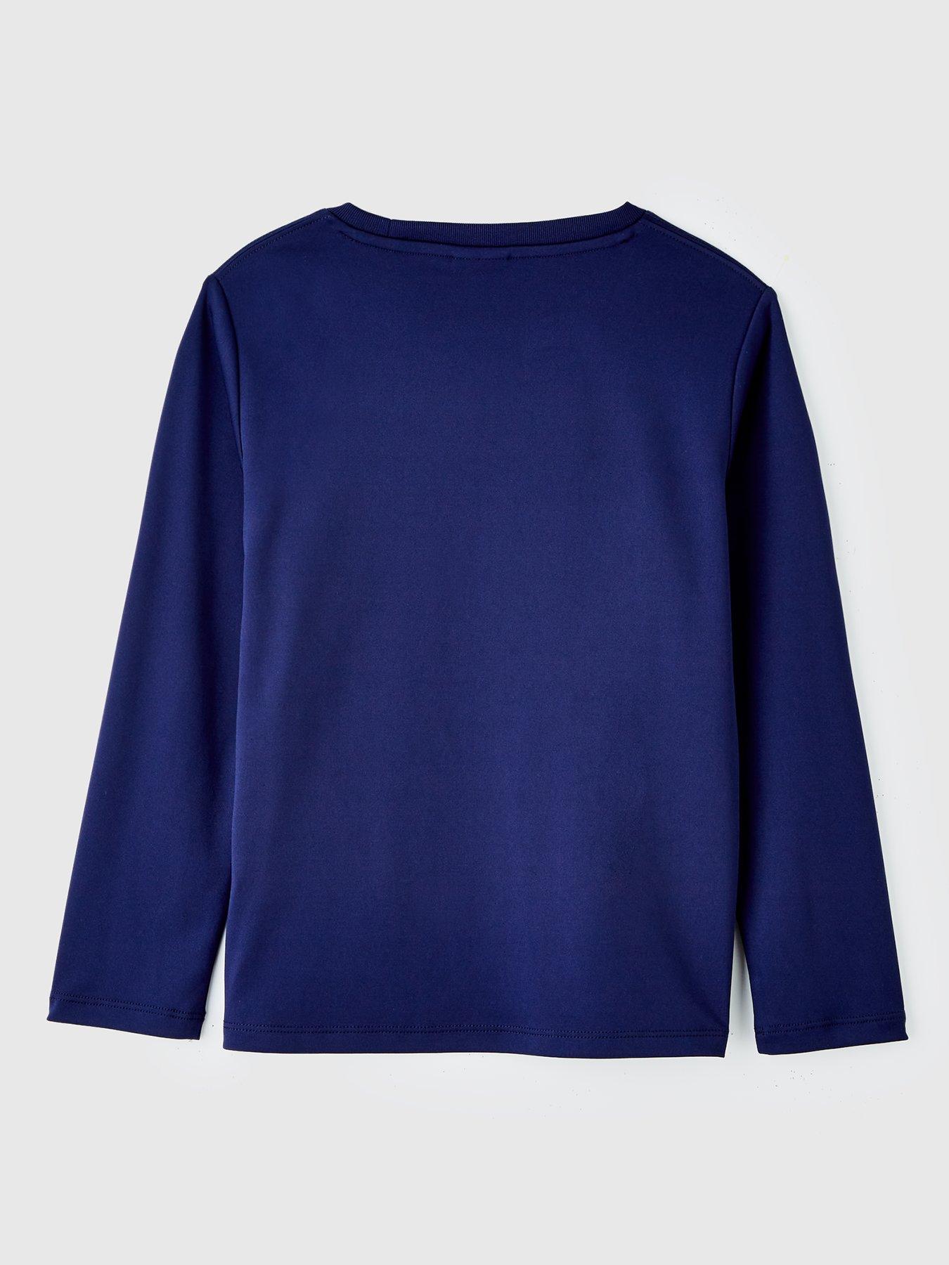 Image 2 of 4 of Liverpool FC Junior Long Sleeve Top - Navy