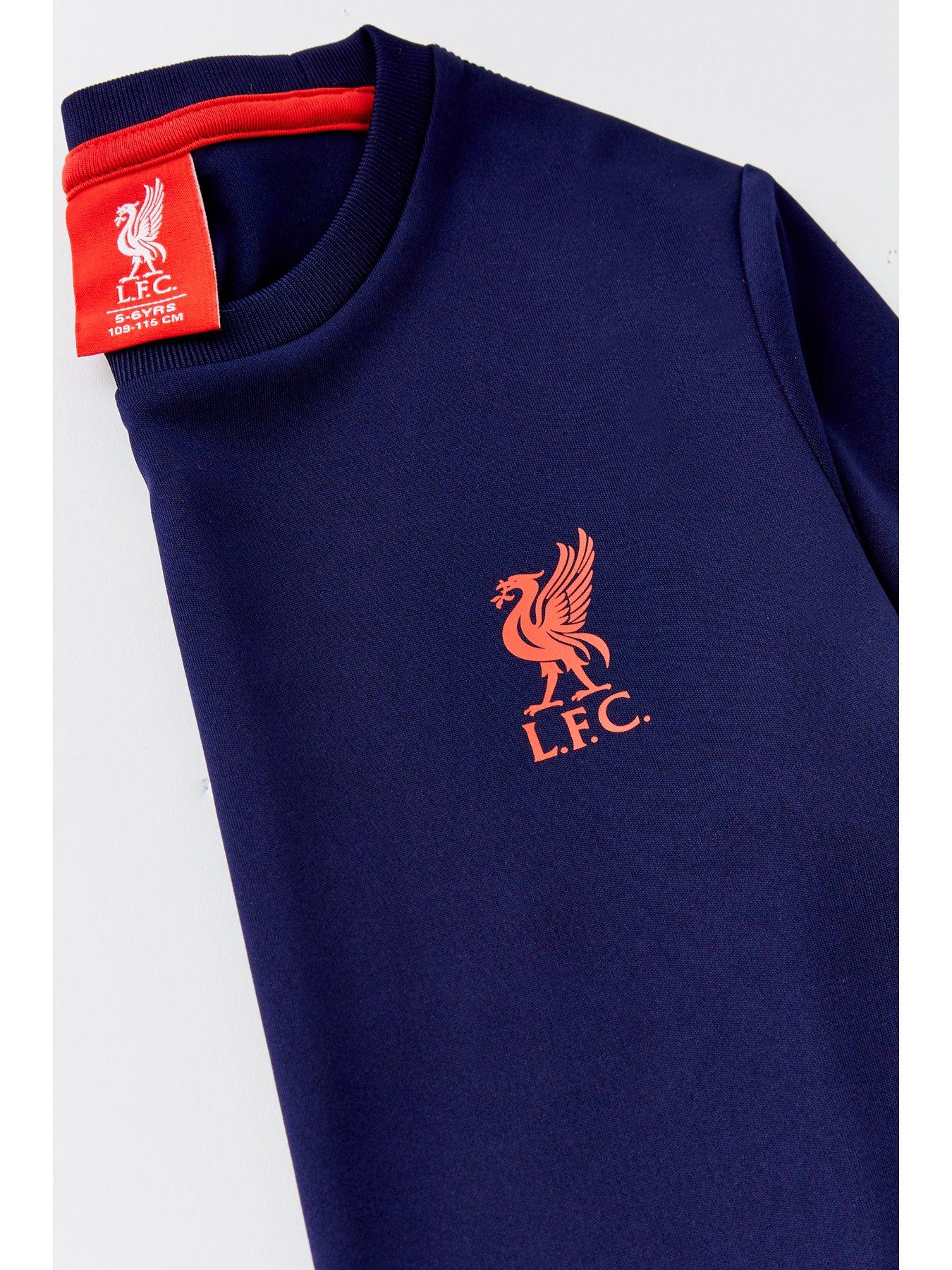 Image 3 of 4 of Liverpool FC Junior Long Sleeve Top - Navy