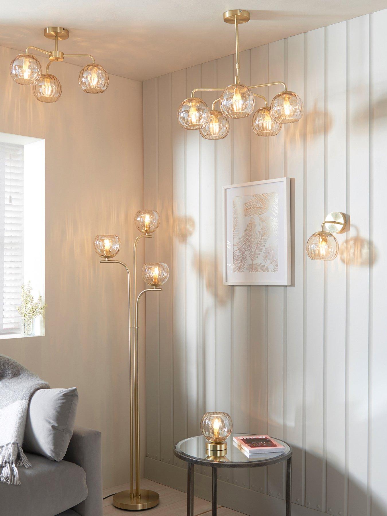 Image 6 of 6 of Gallery Direct Dimple 3 Ceiling Light