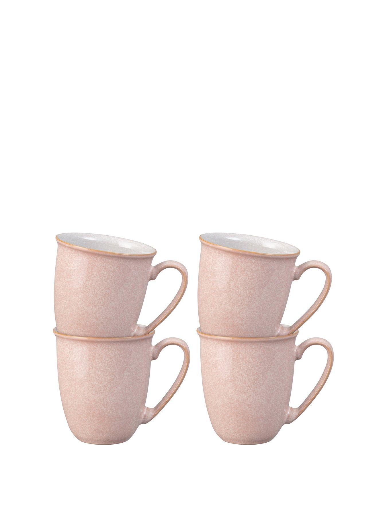 Image 2 of 5 of Denby Elements Sorbet Set Of 4 Coffee Mugs