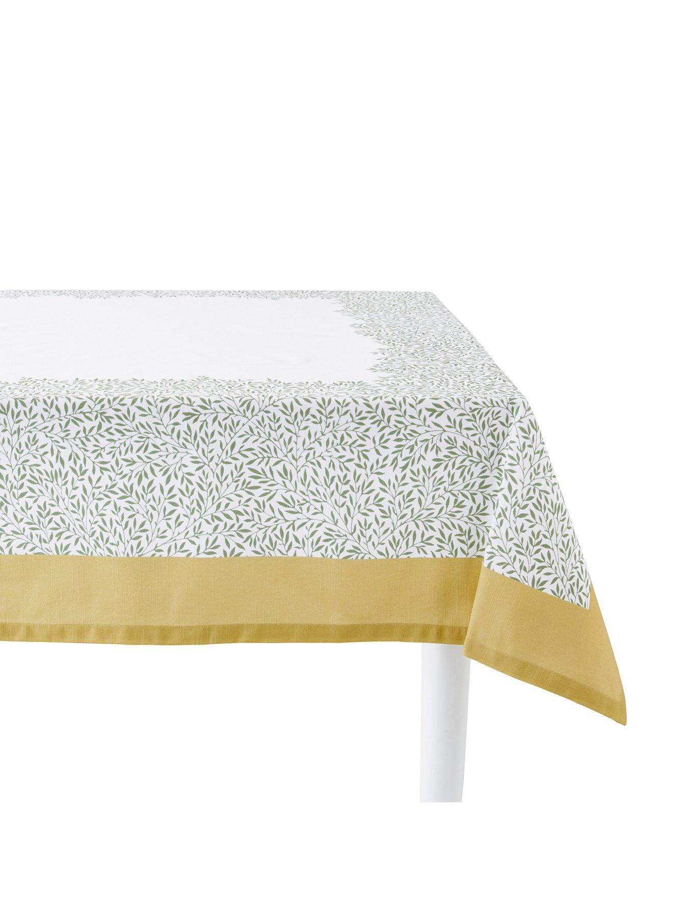 Image 4 of 6 of Morris & Co Standen Cotton Tablecloth