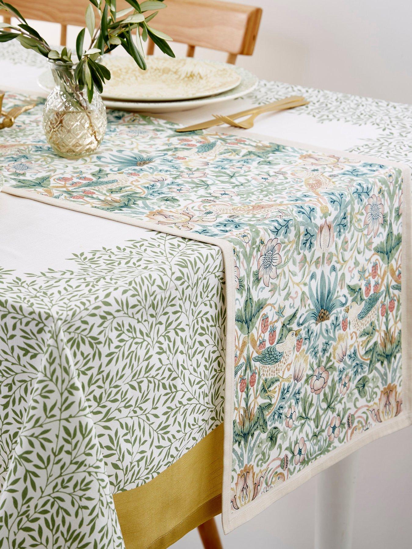 undefined Strawberry Thief Cotton Table Runner