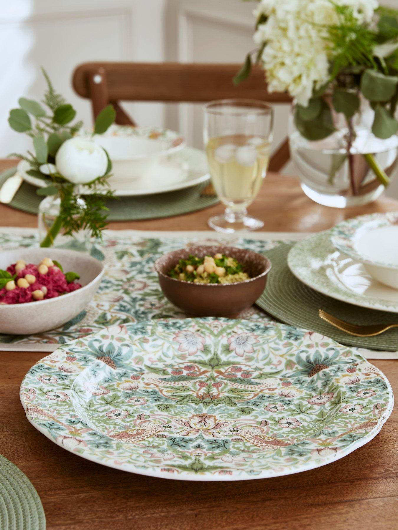 undefined Strawberry Thief Serving Plate