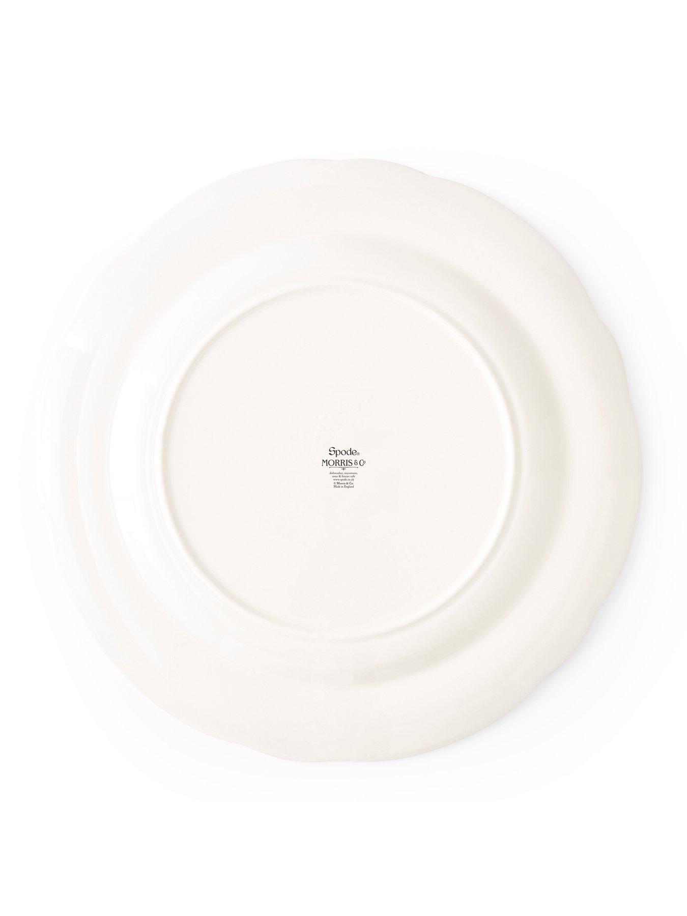 Image 4 of 4 of Morris & Co Strawberry Thief Serving Plate