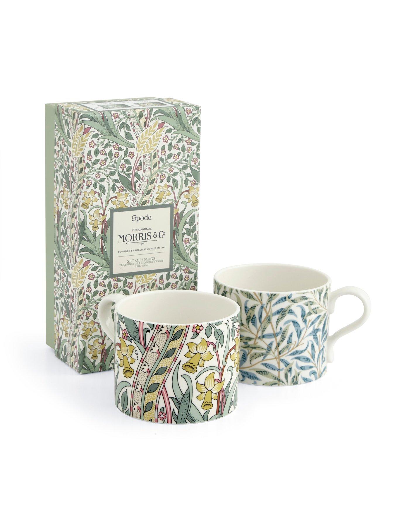 Image 5 of 6 of Morris & Co Set of 2 Mugs &ndash; Daffodil and Willow Bough