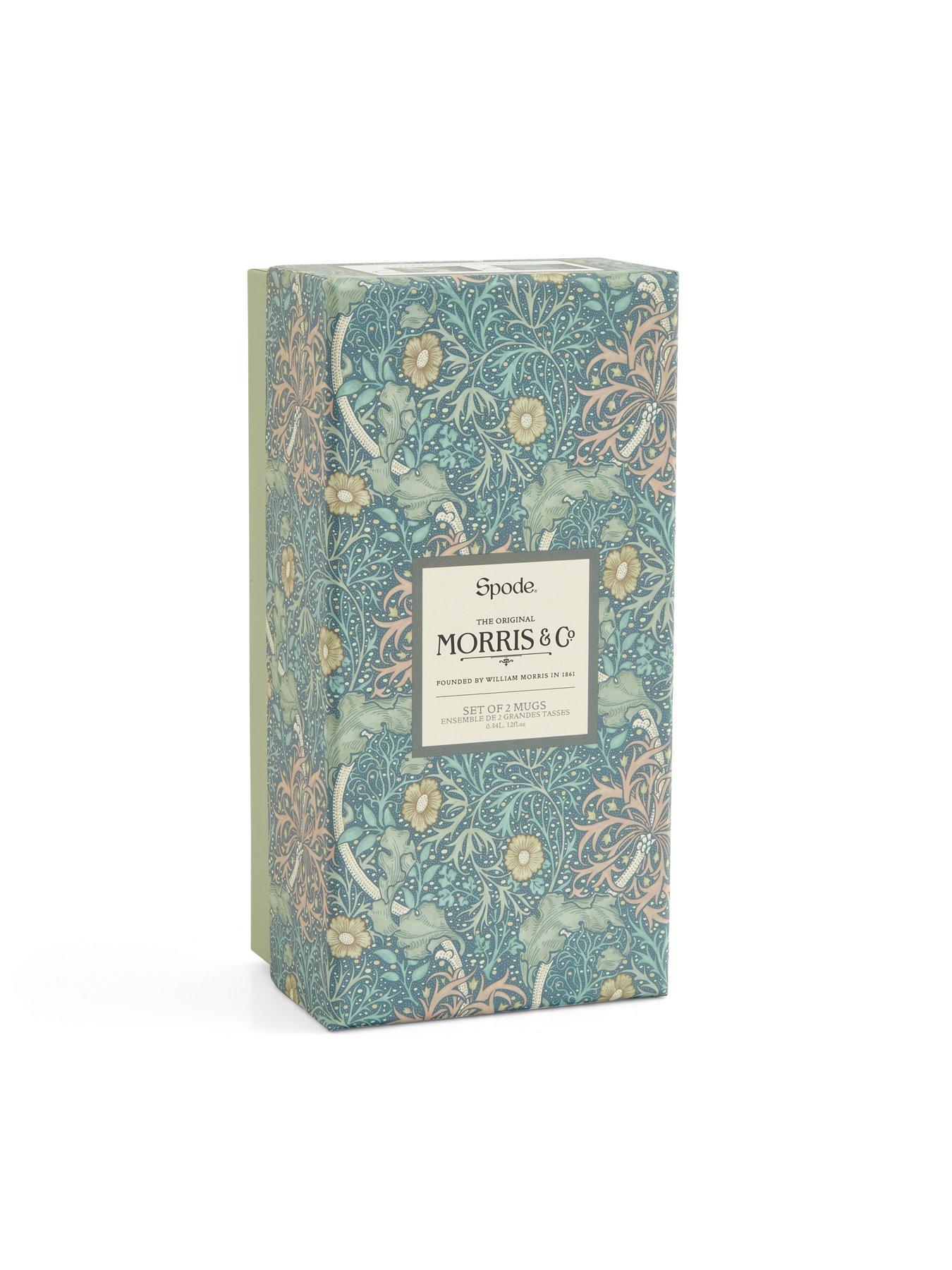 Image 6 of 6 of Morris & Co Morris&co Set Of 2 Mugs - Seaweed & Pimpernel