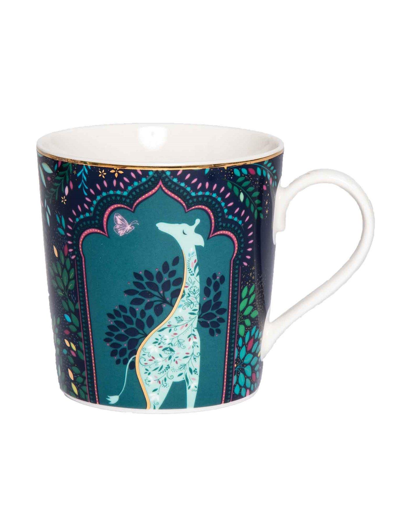 Image 4 of 7 of Sara Miller India Collection Mugs &ndash; Set of 4