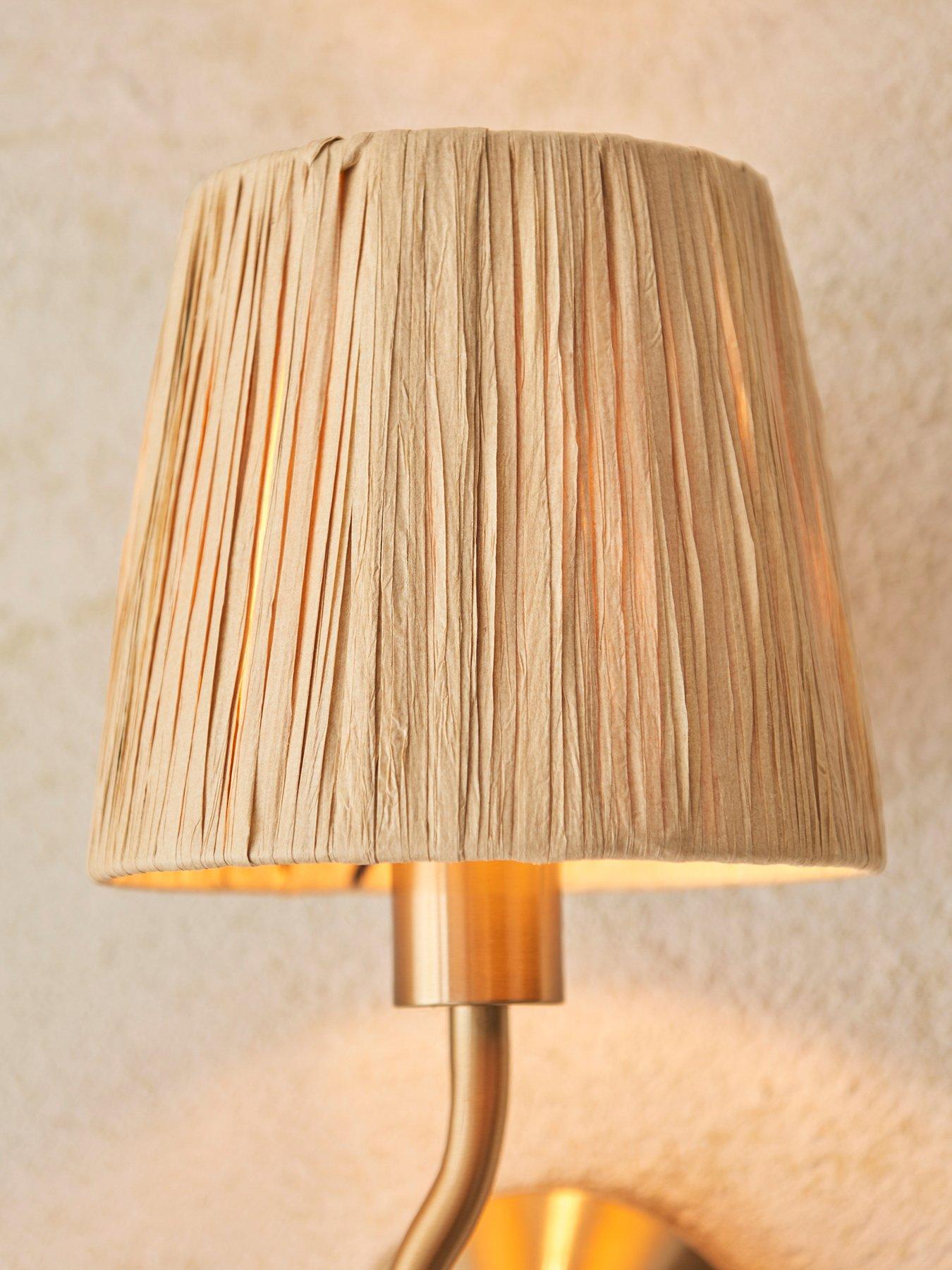 Image 3 of 6 of Gallery Direct Wriggle 1 Wall Light Brushed Aged Brass