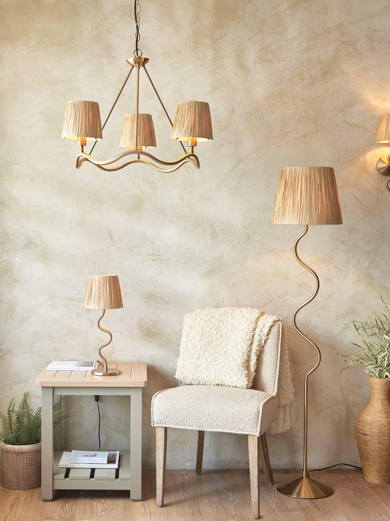 Image 6 of 6 of Gallery Direct Wriggle 1 Wall Light Brushed Aged Brass