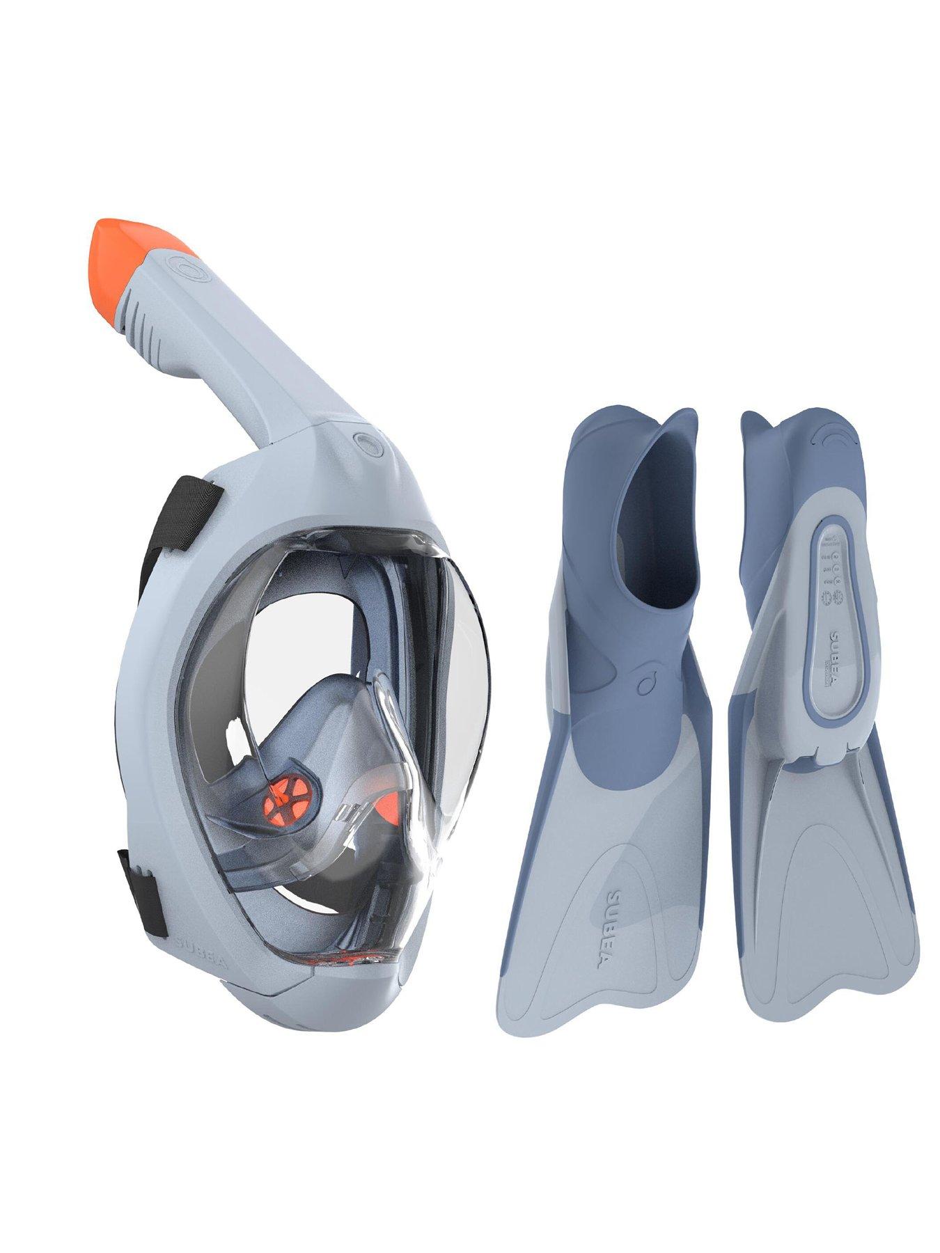 Image 4 of 7 of Decathlon Easybreath Snorkelling Kit With Fins - Adult